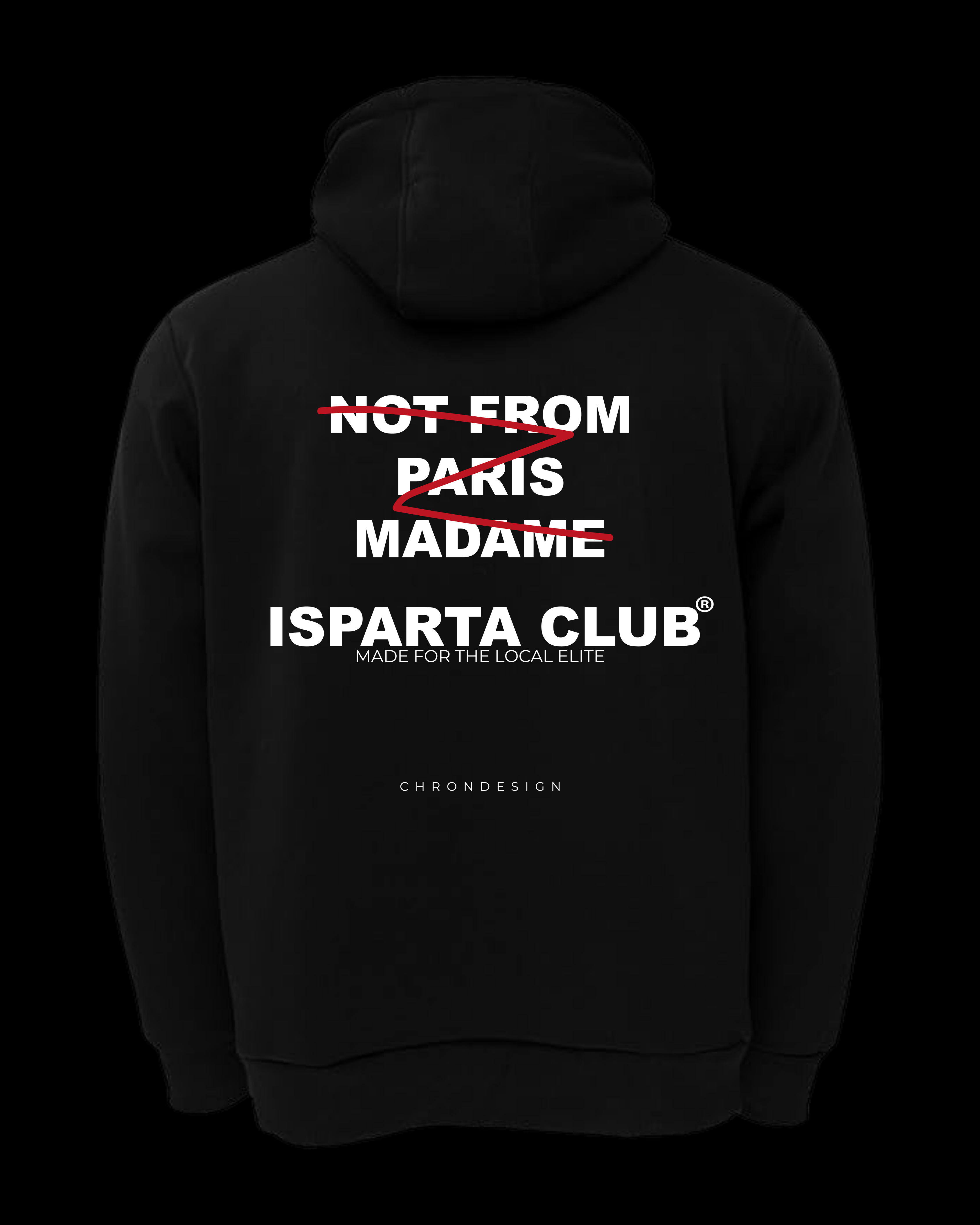 NOTFROM.. ISPARTA Regular Hoodie