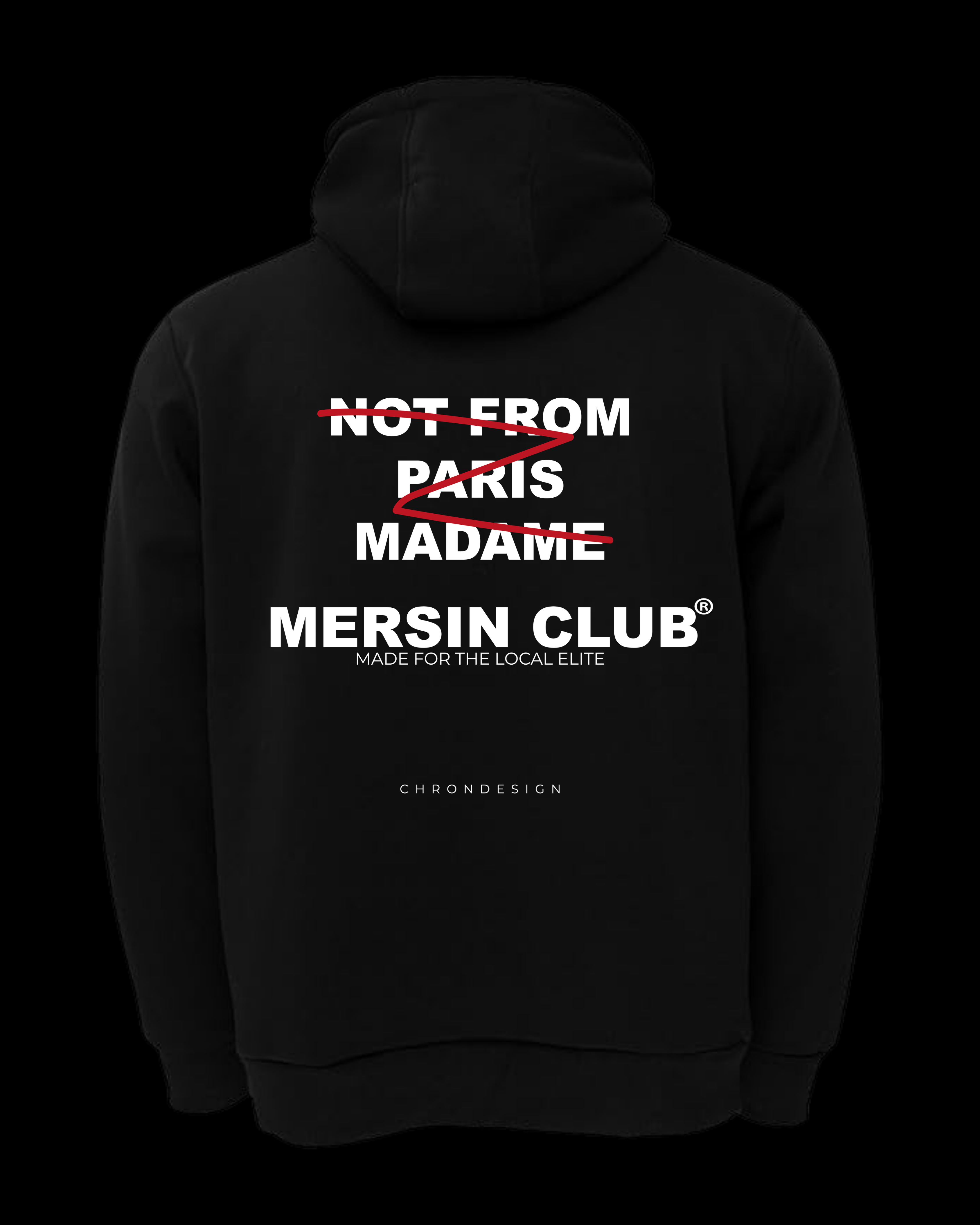 NOTFROM.. MERSİN Regular Hoodie