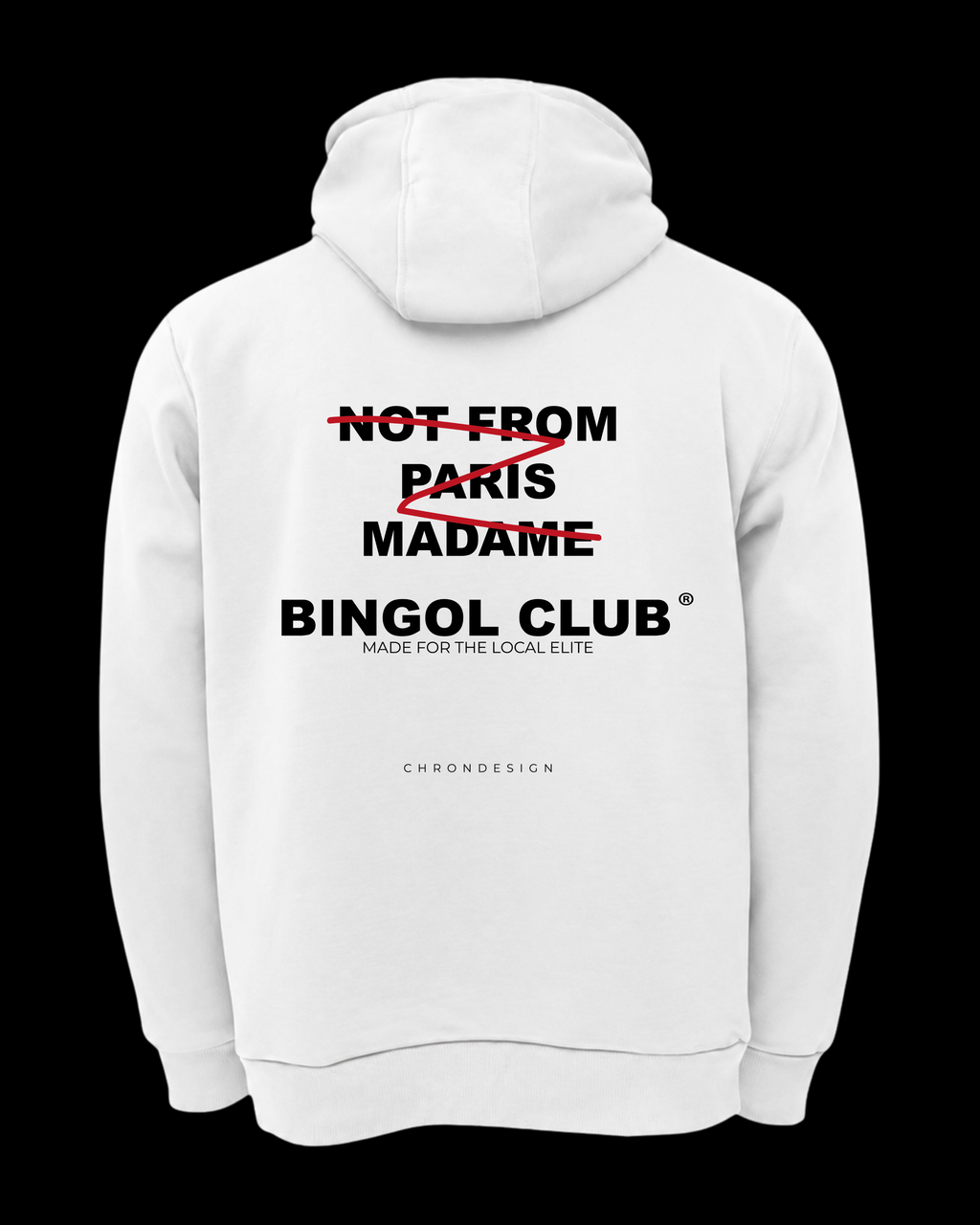 NOTFROM.. BİNGÖL Oversize Hoodie