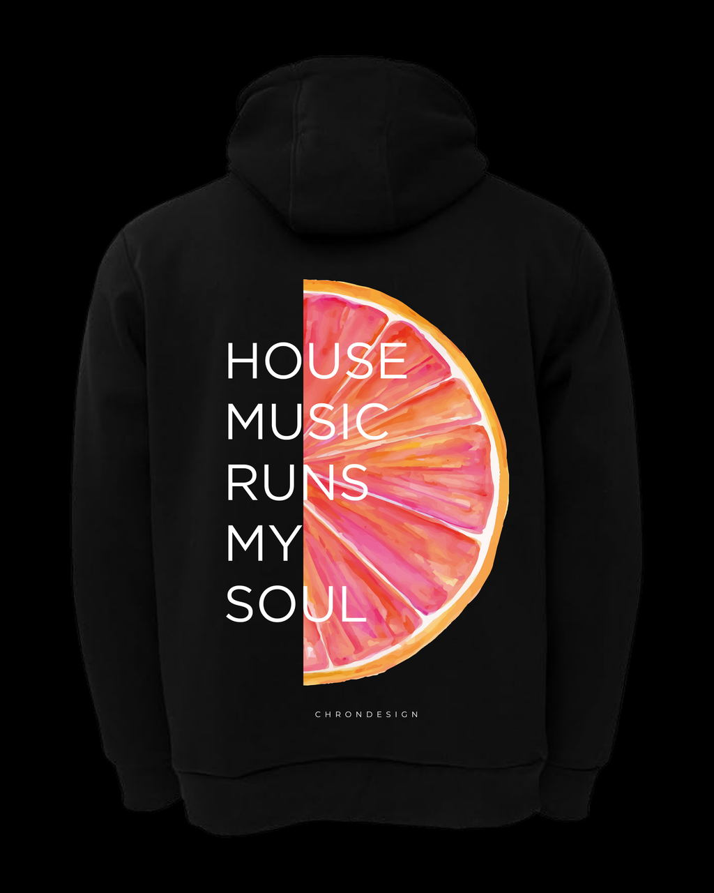 HOUSE MUSIC RUNS MY SOUL Oversize Hoodie