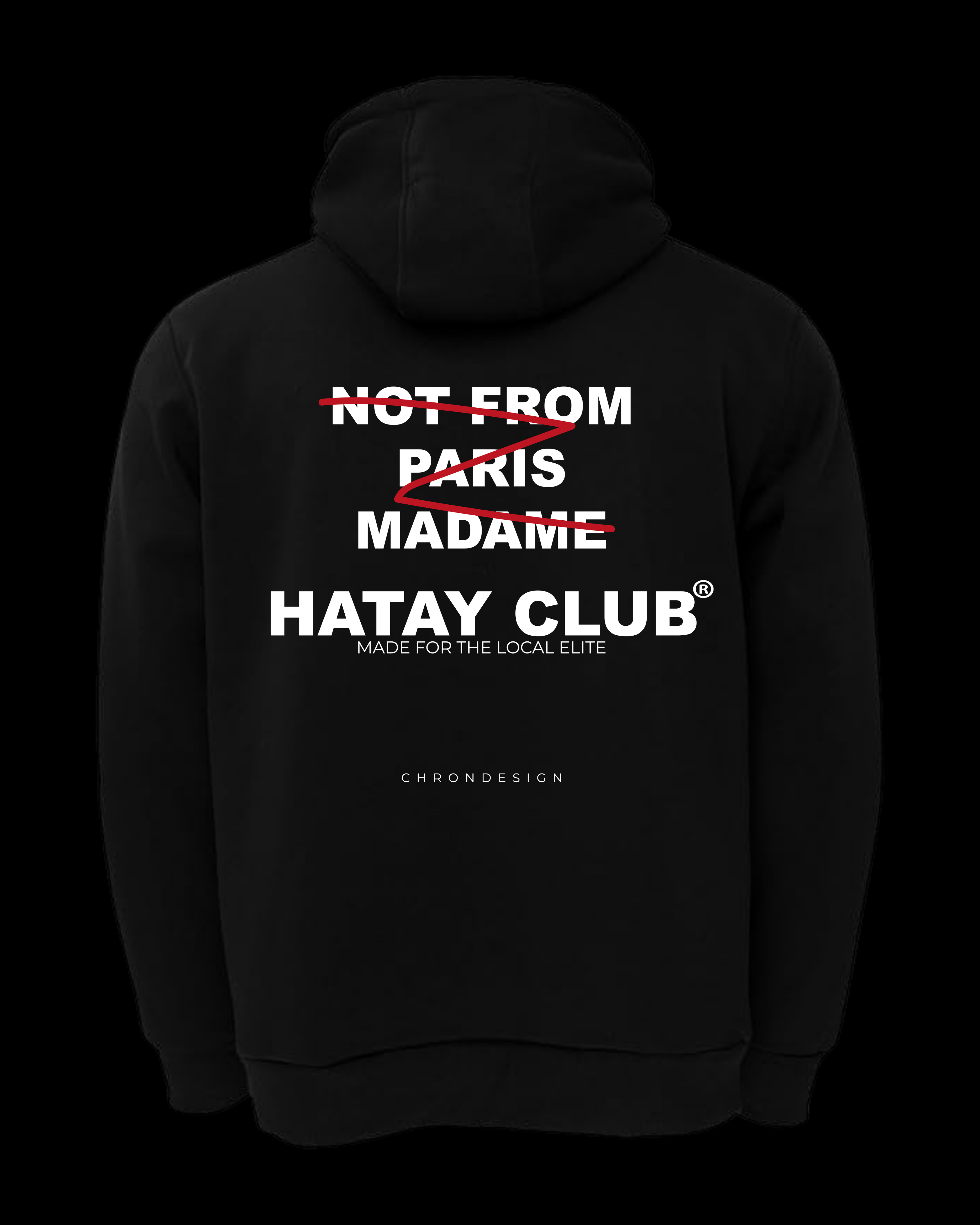 NOTFROM.. HATAY Regular Hoodie