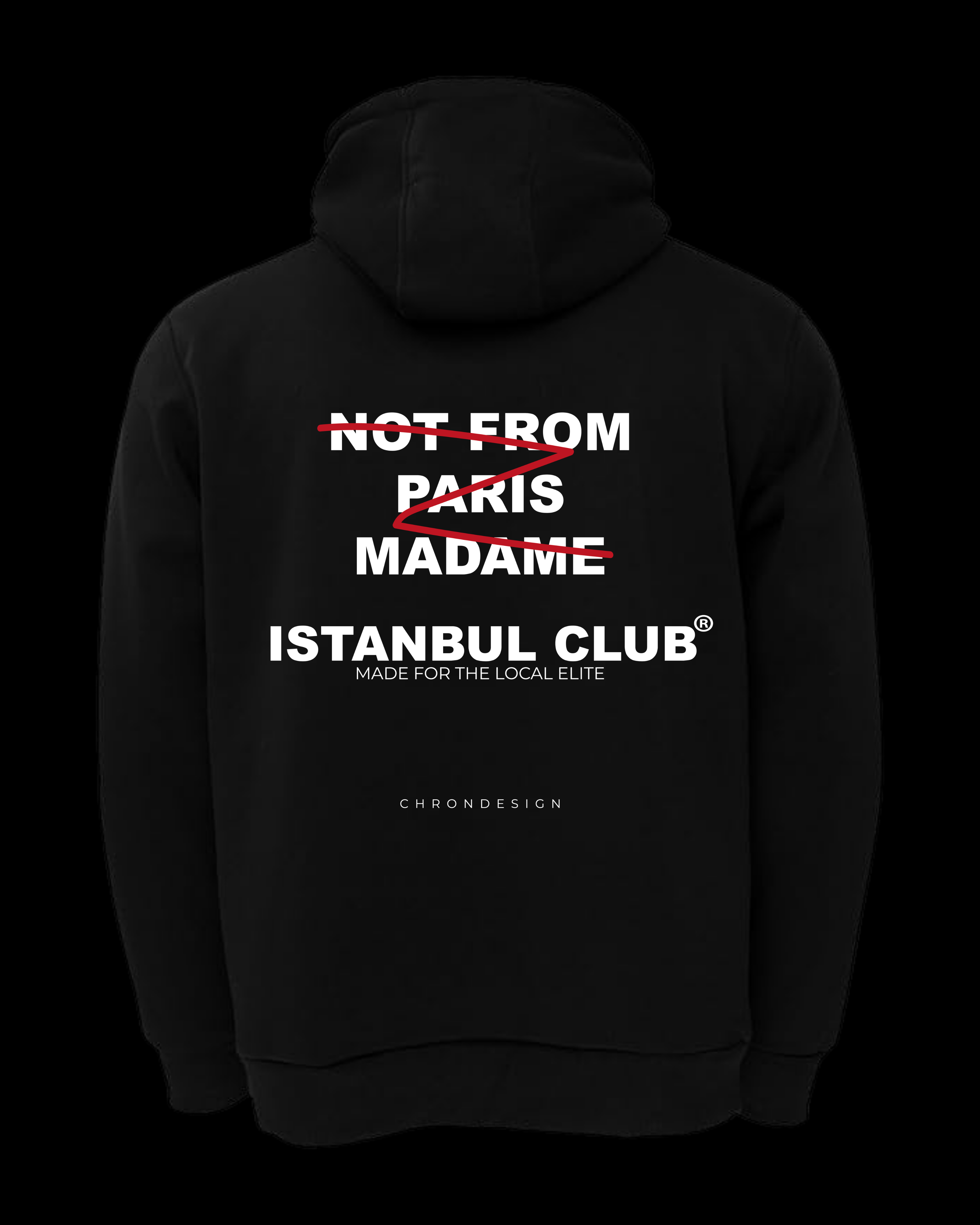 NOTFROM.. İSTANBUL Regular Hoodie