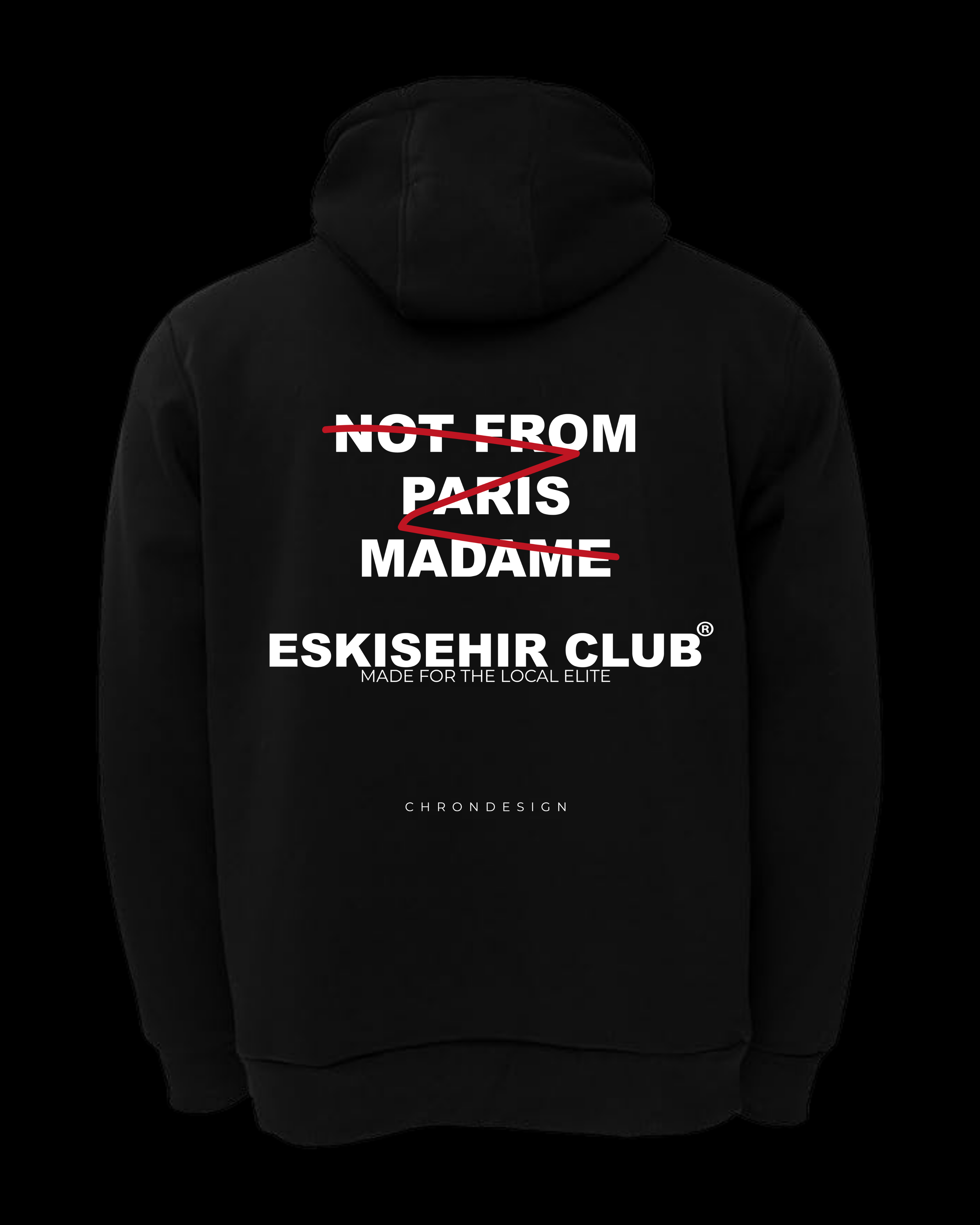 NOTFROM.. ESKİŞEHİR Regular Hoodie