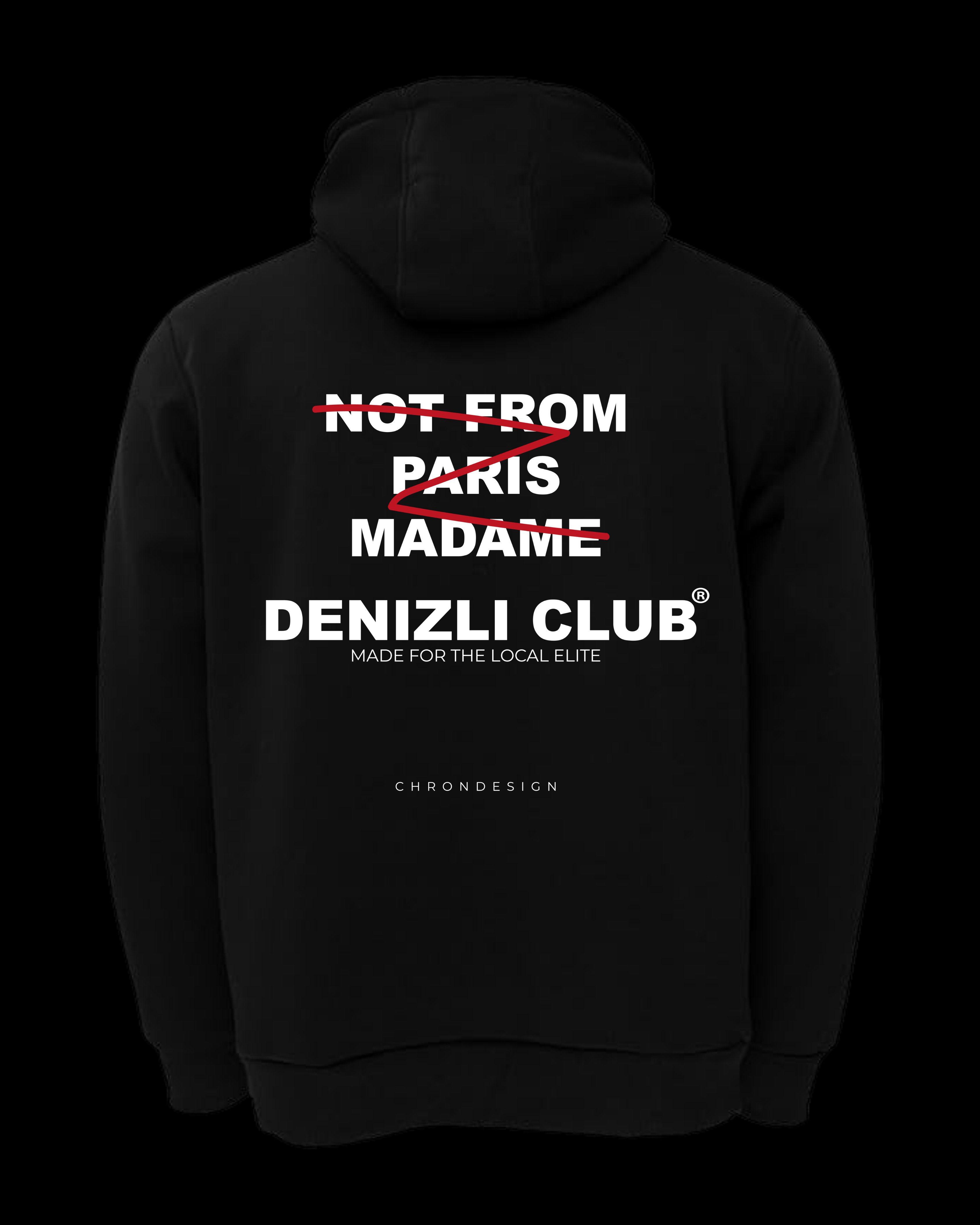 NOTFROM.. DENİZLİ Regular Hoodie