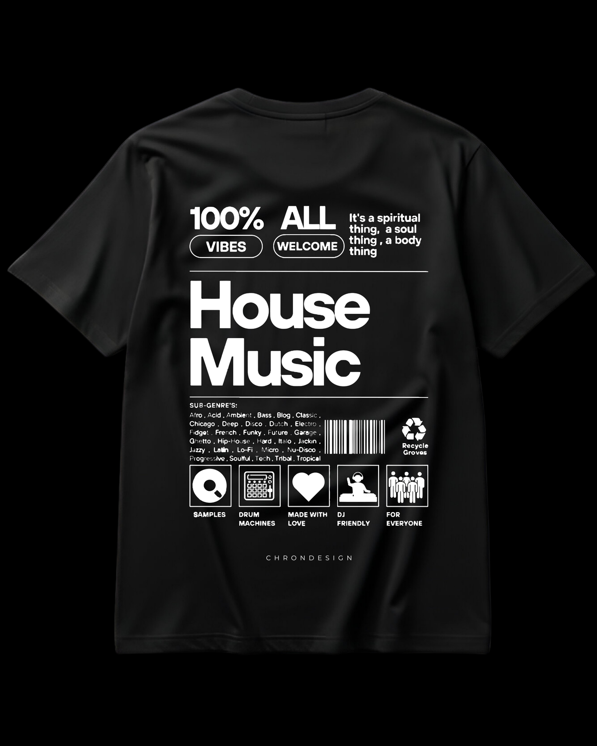HOUSE MUSIC TICKET Regular Tee
