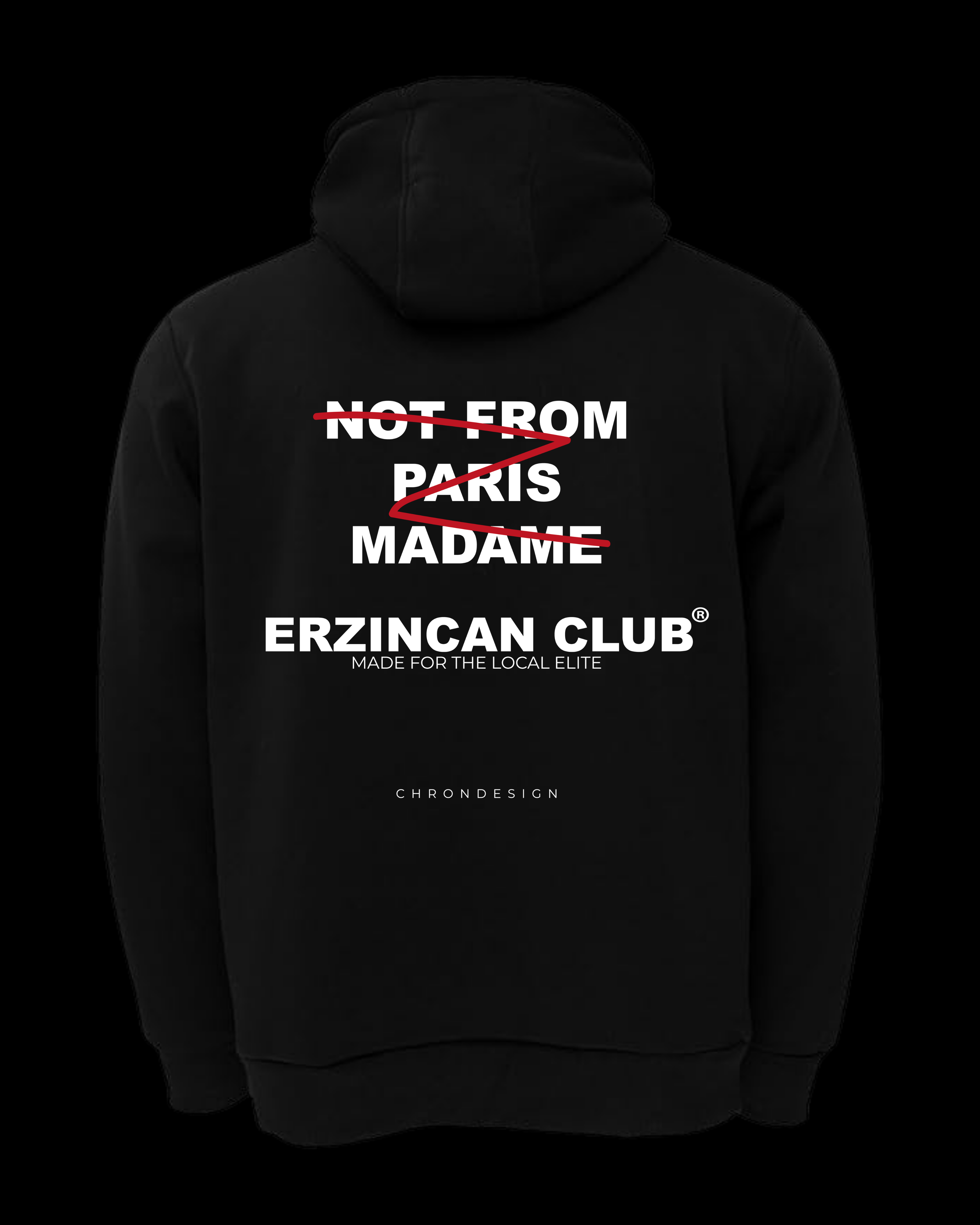 NOTFROM.. ERZİNCAN Regular Hoodie