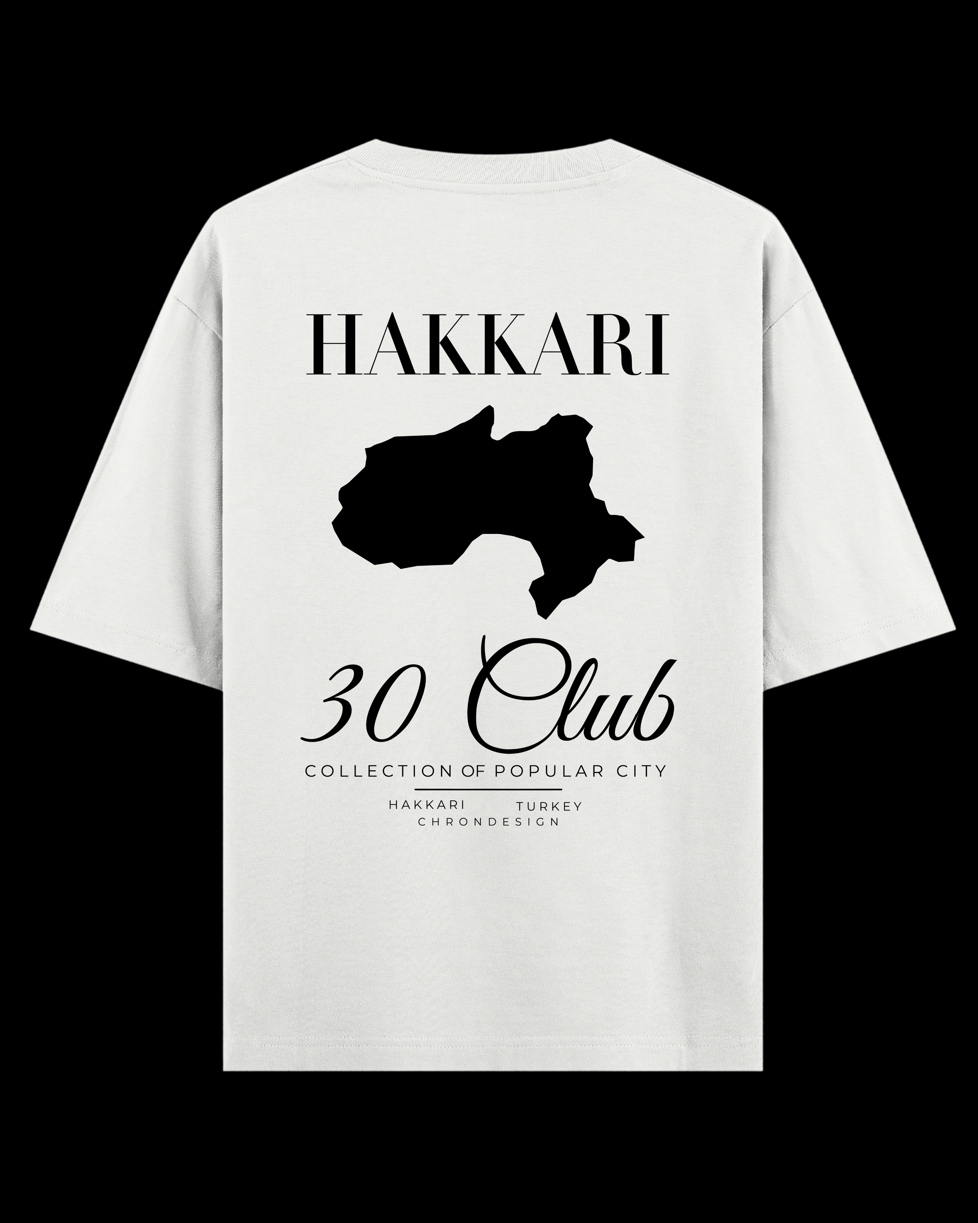HAKKARİ Oversize Tee