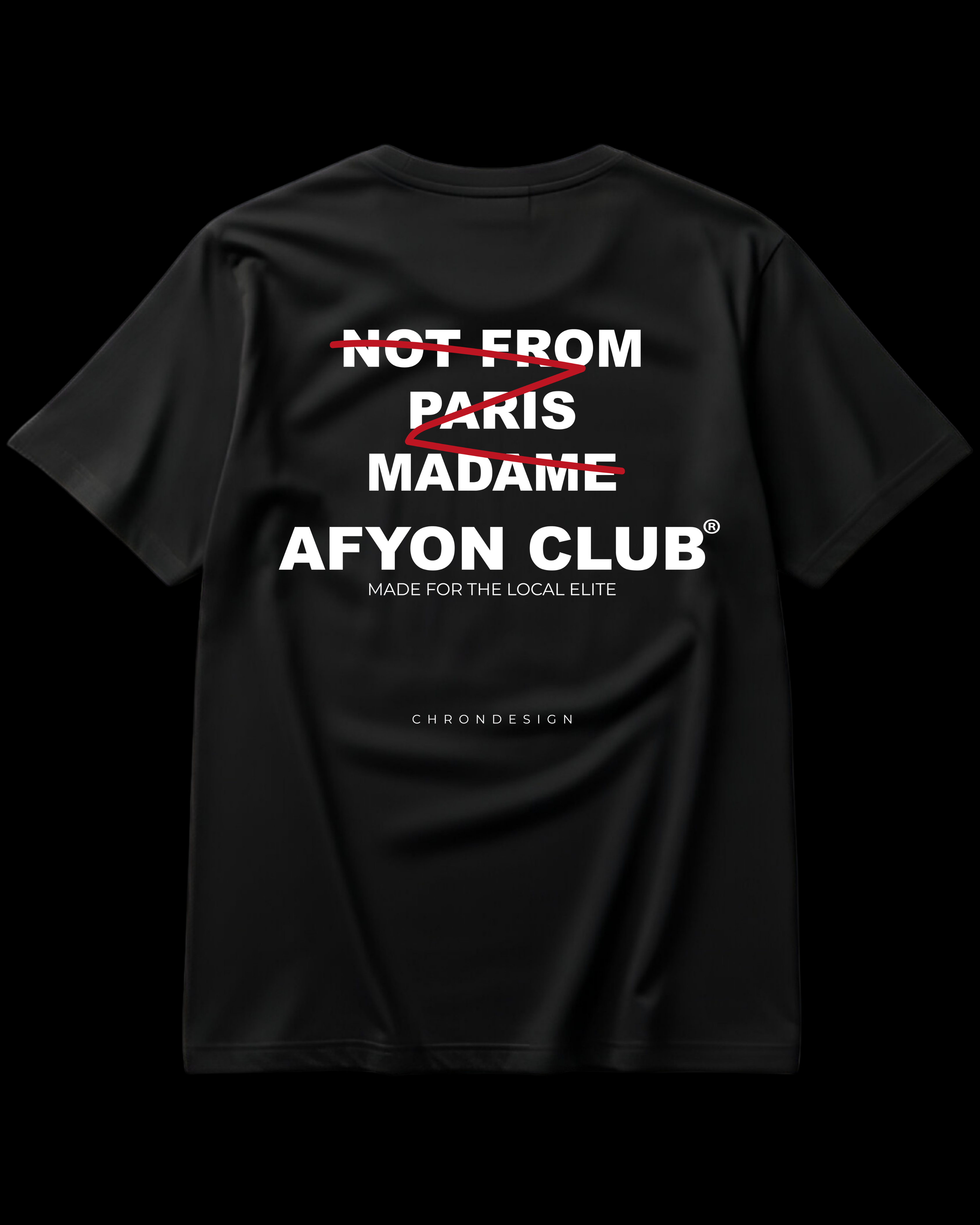 NOTFROM.. Afyon Club Regular Tee