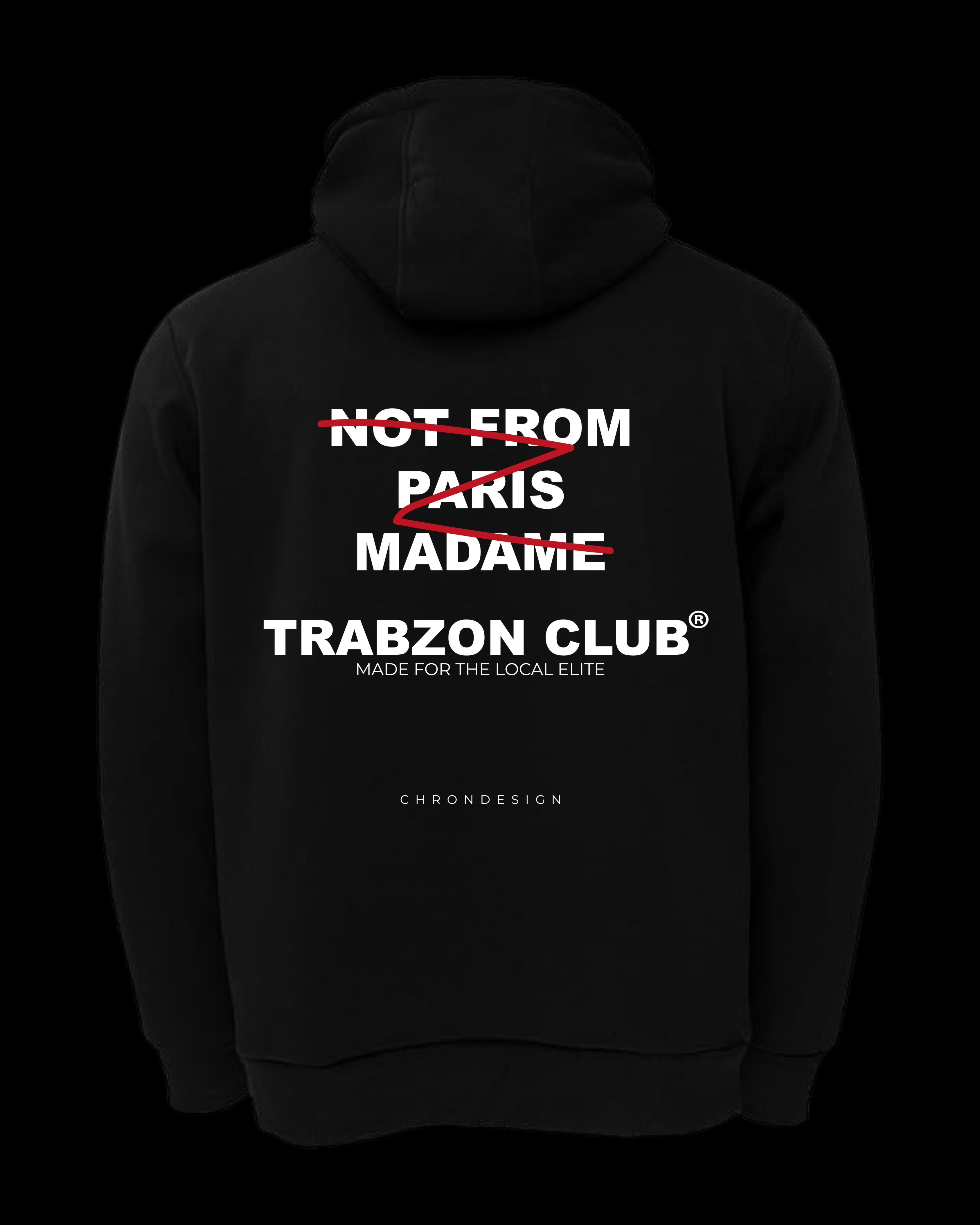 NOTFROM.. TRABZON Regular Hoodie