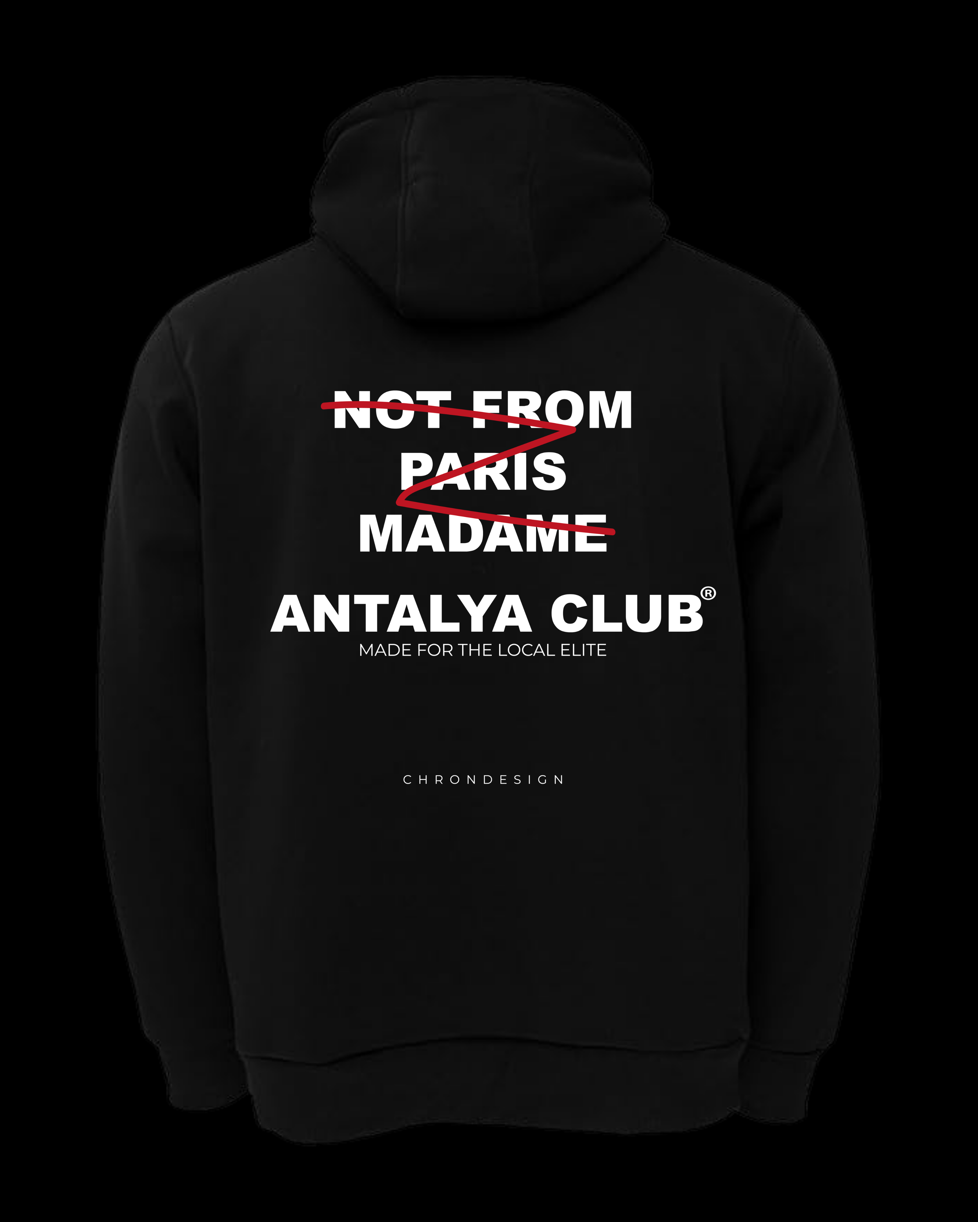 NOTFROM.. ANTALYA Regular Hoodie