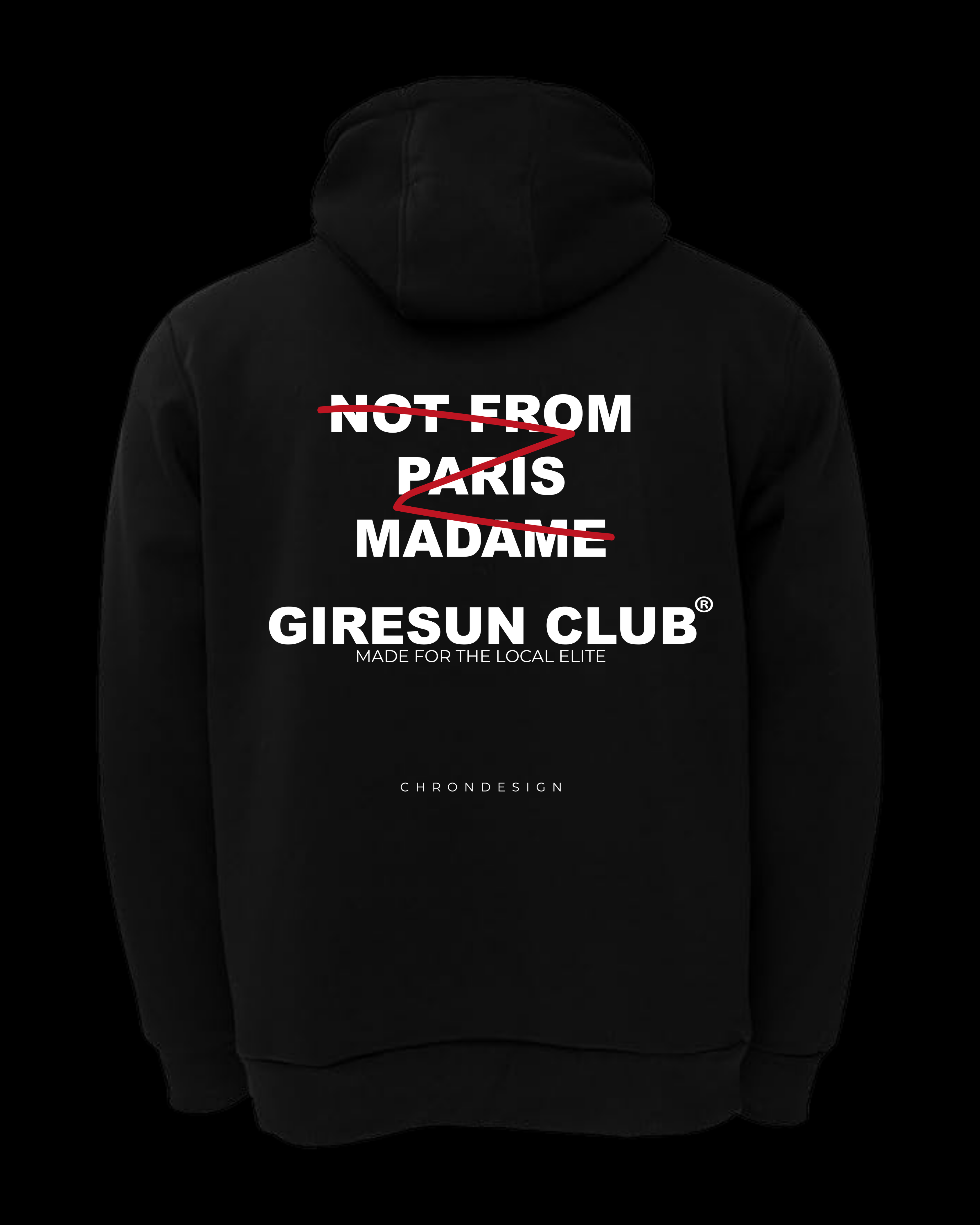 NOTFROM.. GİRESUN Regular Hoodie