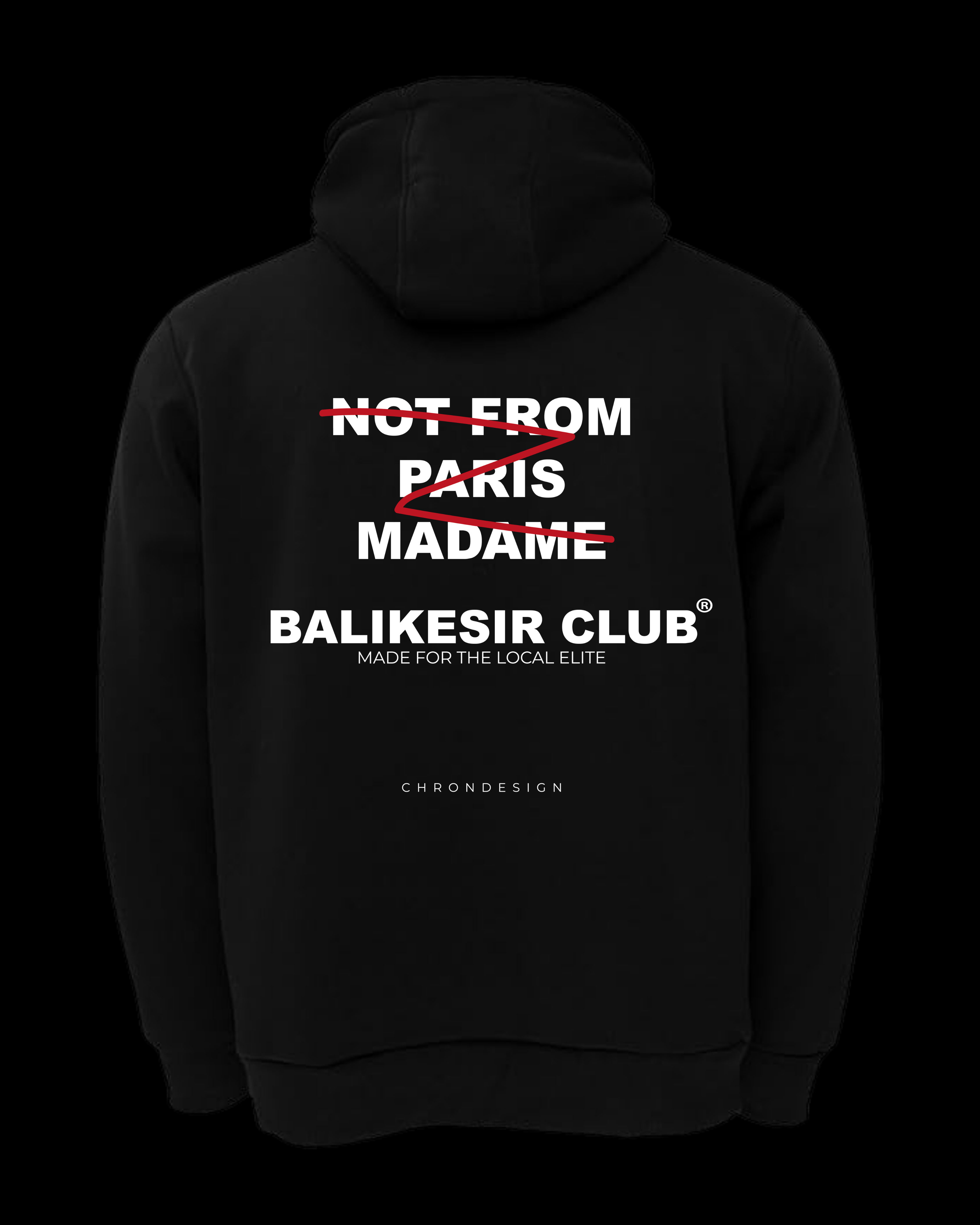 NOTFROM.. BALIKESİR Regular Hoodie
