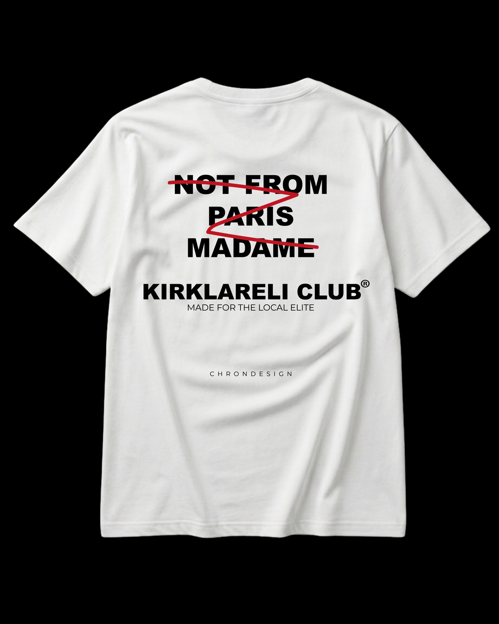 NOTFROM.. Kırklareli Club Regular Tee