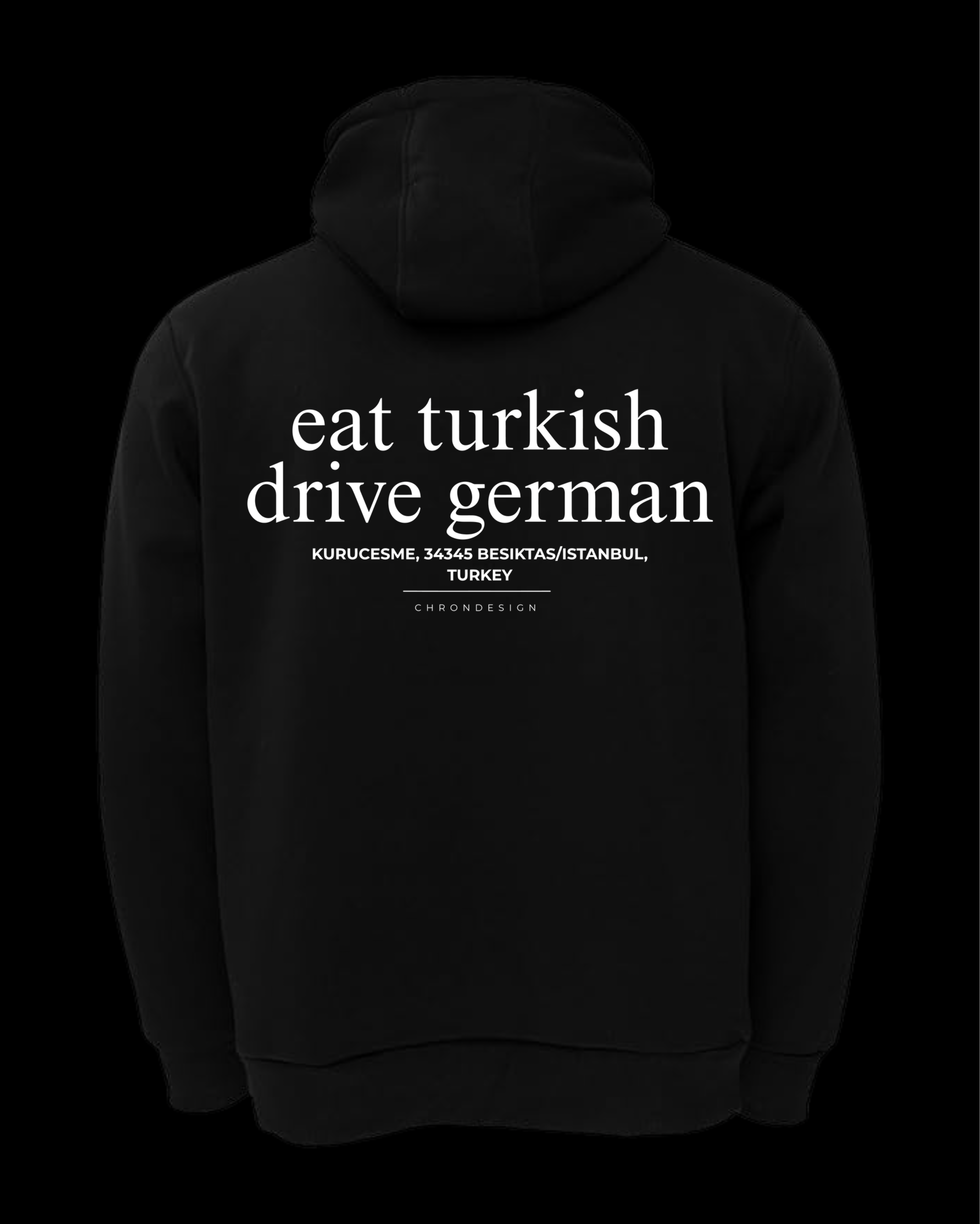 EAT TURKISH DRIVE GERMAN Regular Hoodie