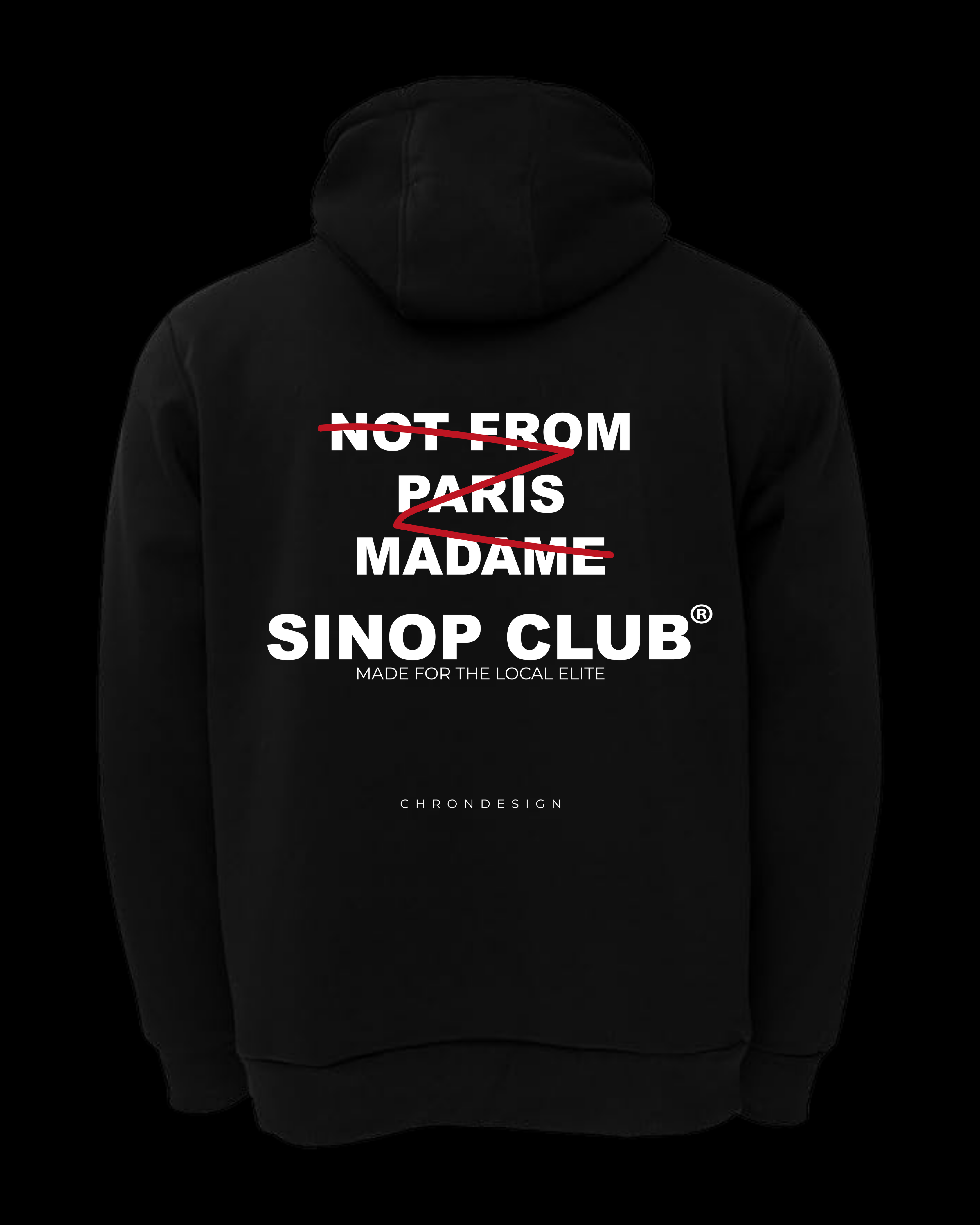 NOTFROM.. SİNOP Regular Hoodie
