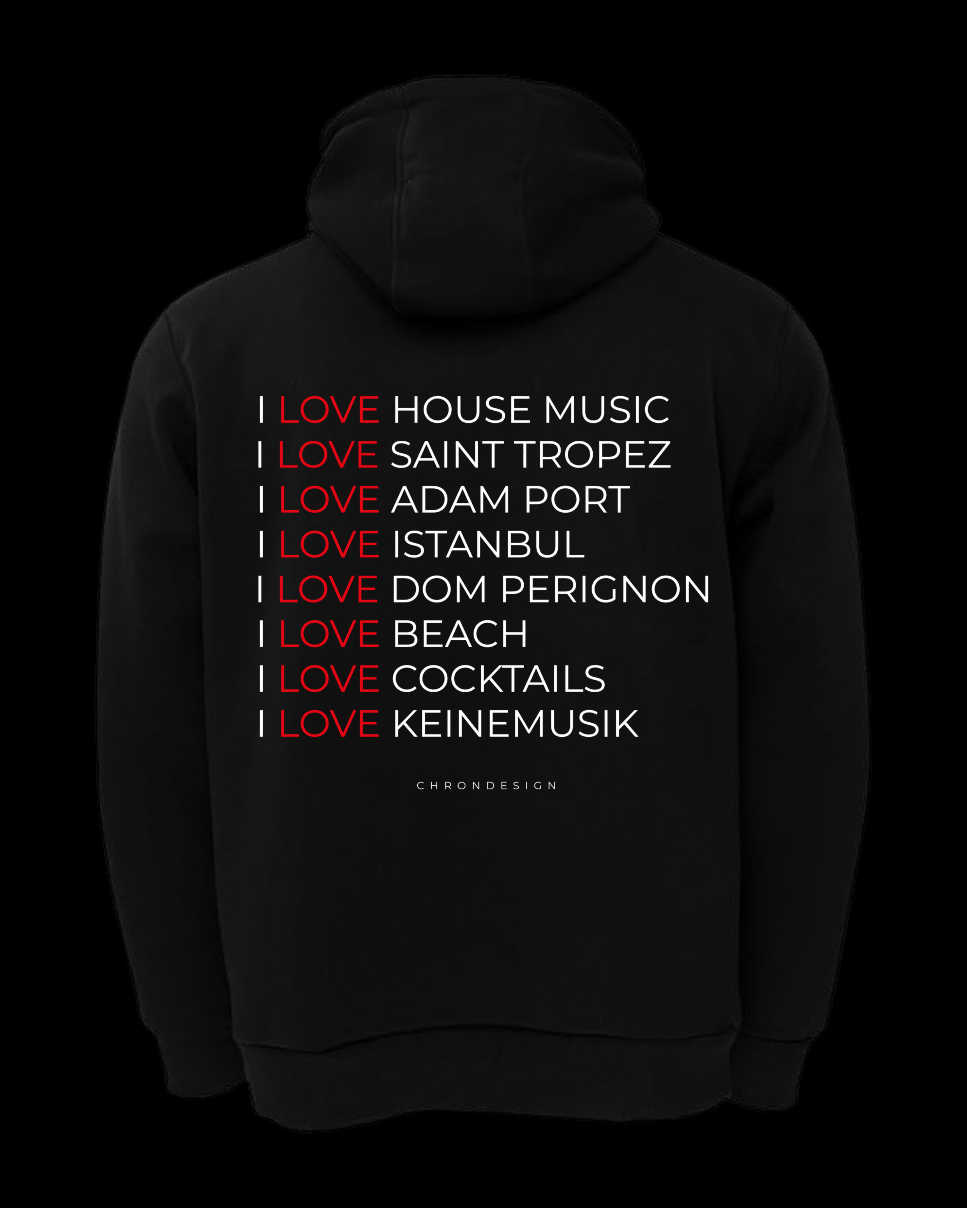 I LOVE [#%&!!] Regular Hoodie