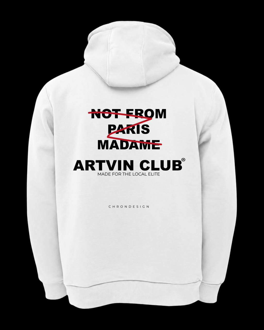 NOTFROM.. ARTVİN Oversize Hoodie