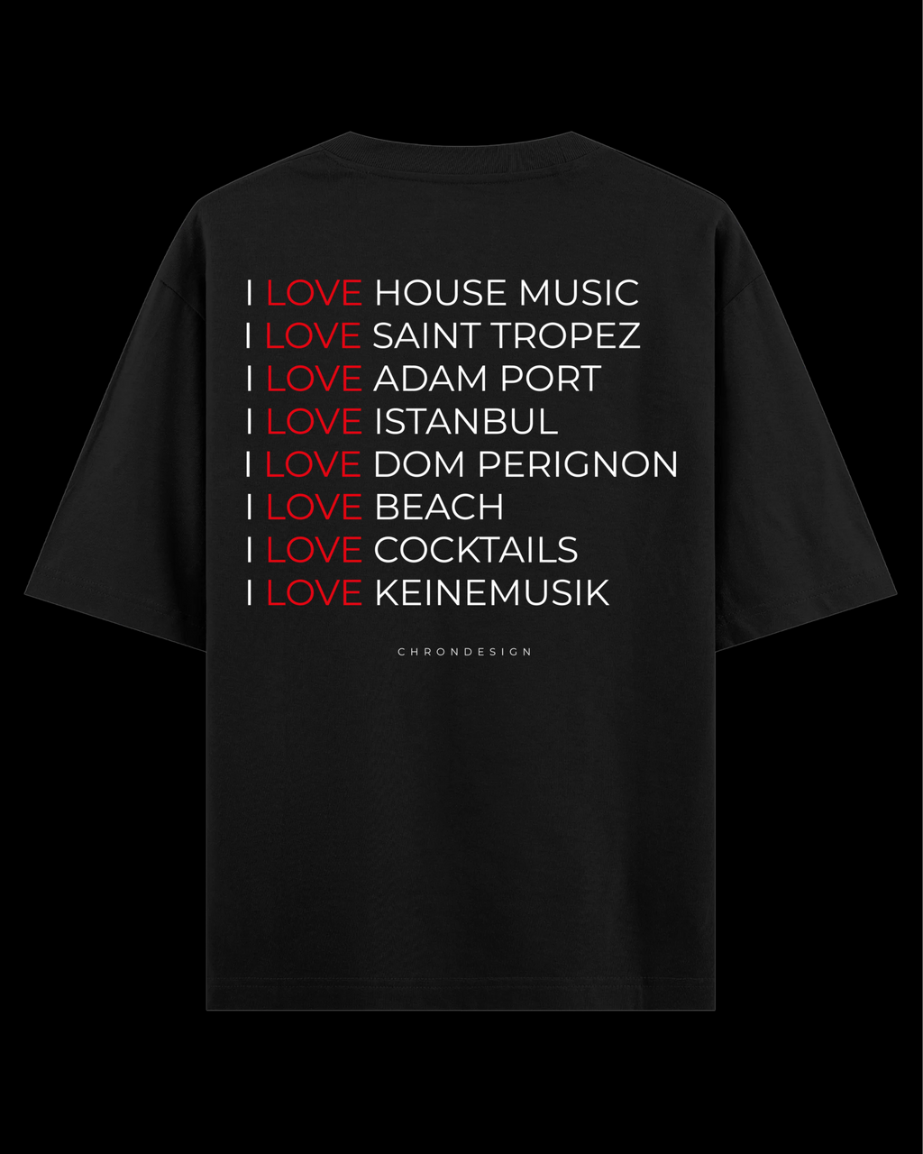 I LOVE [#%&!!] Oversize Tee