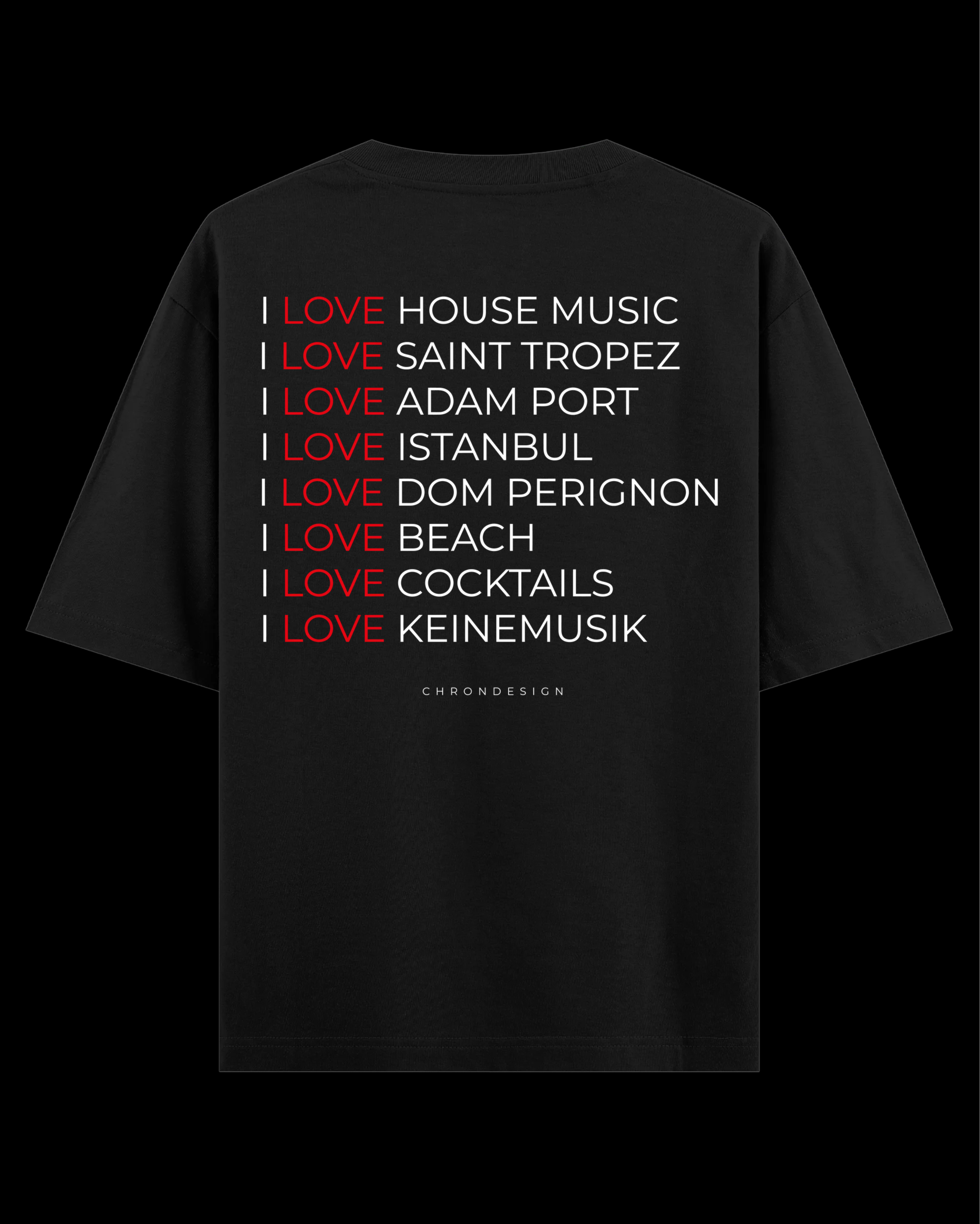 I LOVE [#%&!!] Oversize Tee