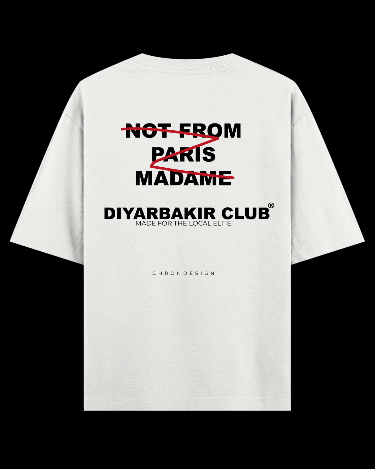 NOTFROM.. Diyarbakır Club Oversize Tee