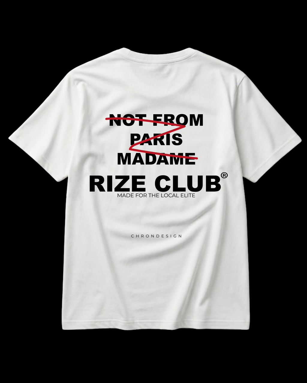 NOTFROM.. Rize Club Regular Tee