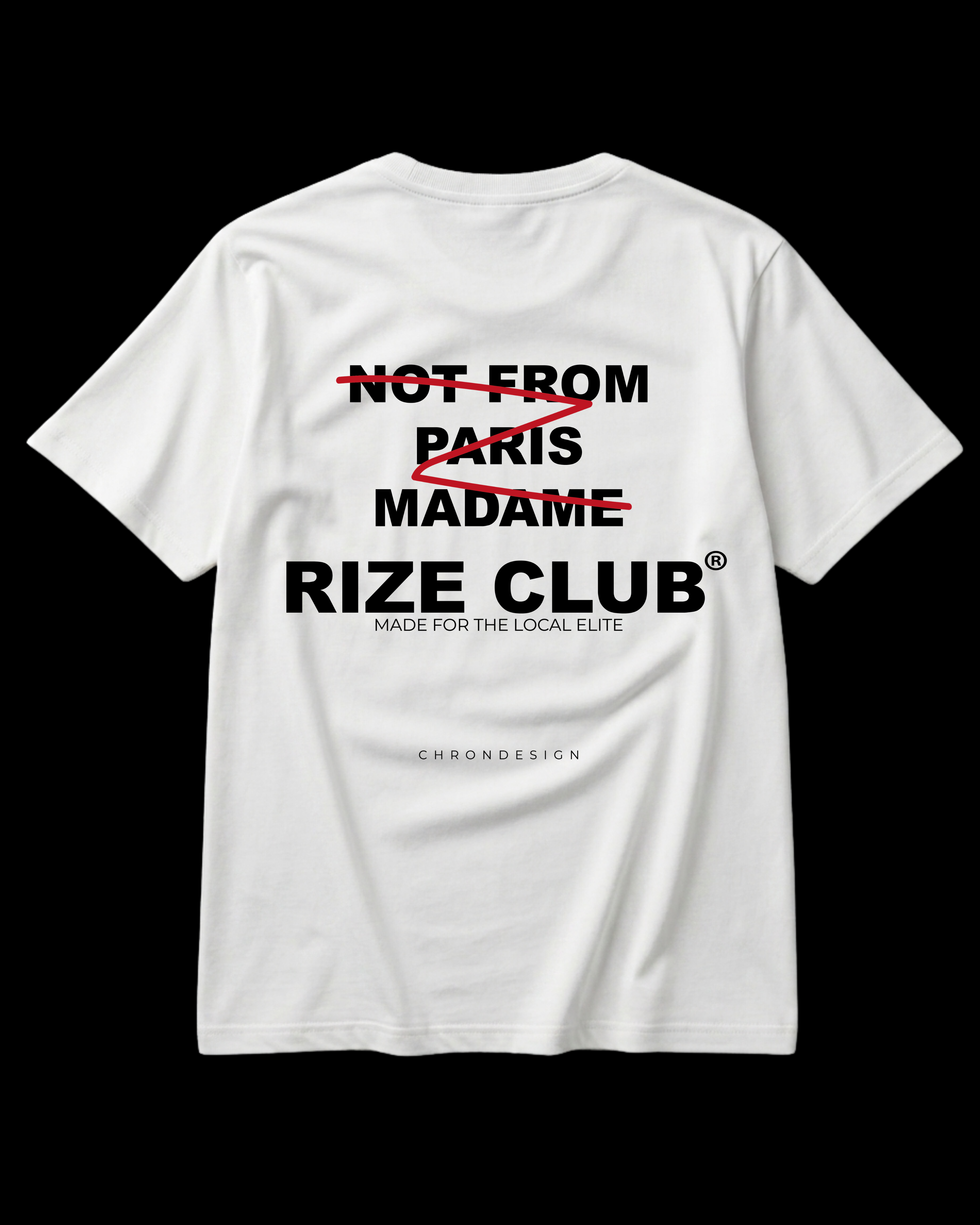 NOTFROM.. Rize Club Regular Tee