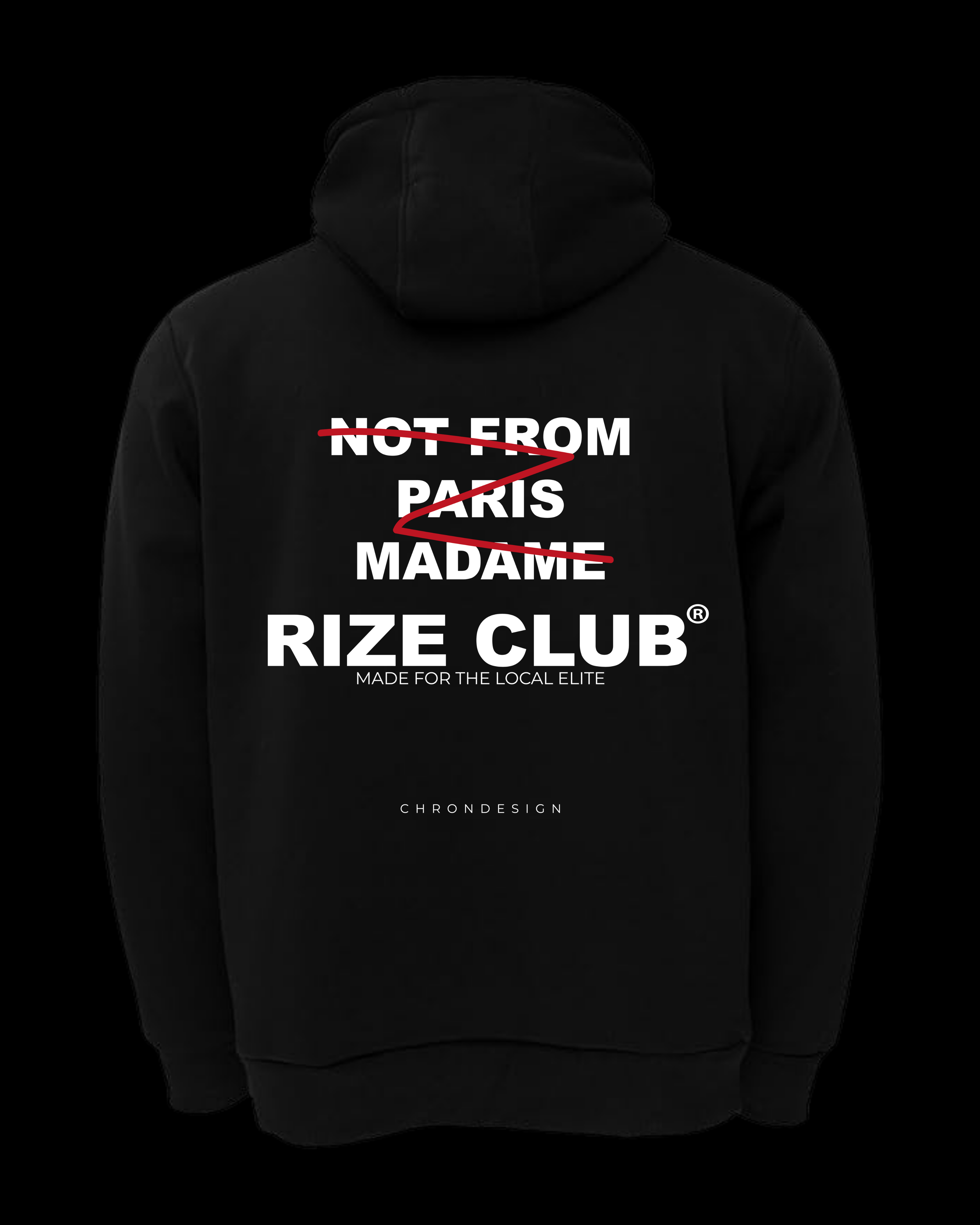 NOTFROM.. RİZE Regular Hoodie