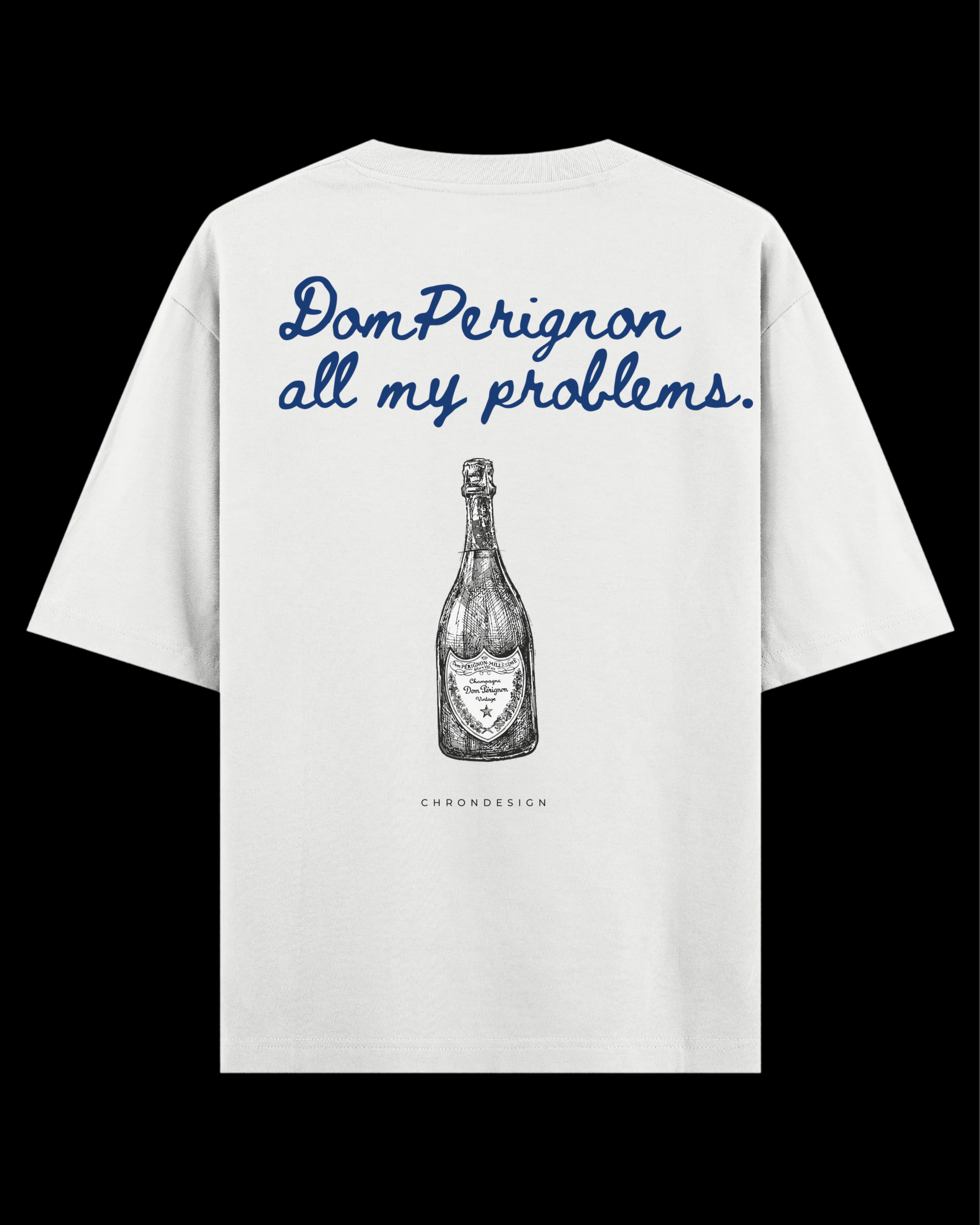 DOMPRGN ALL MY PROB.. Oversize Tee