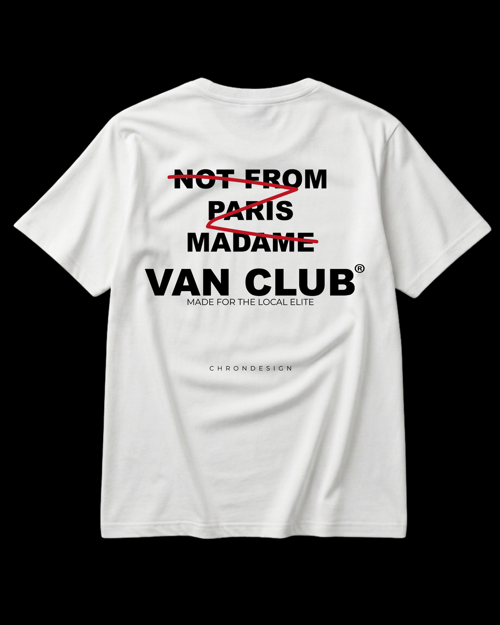 NOTFROM.. Van Club Regular Tee