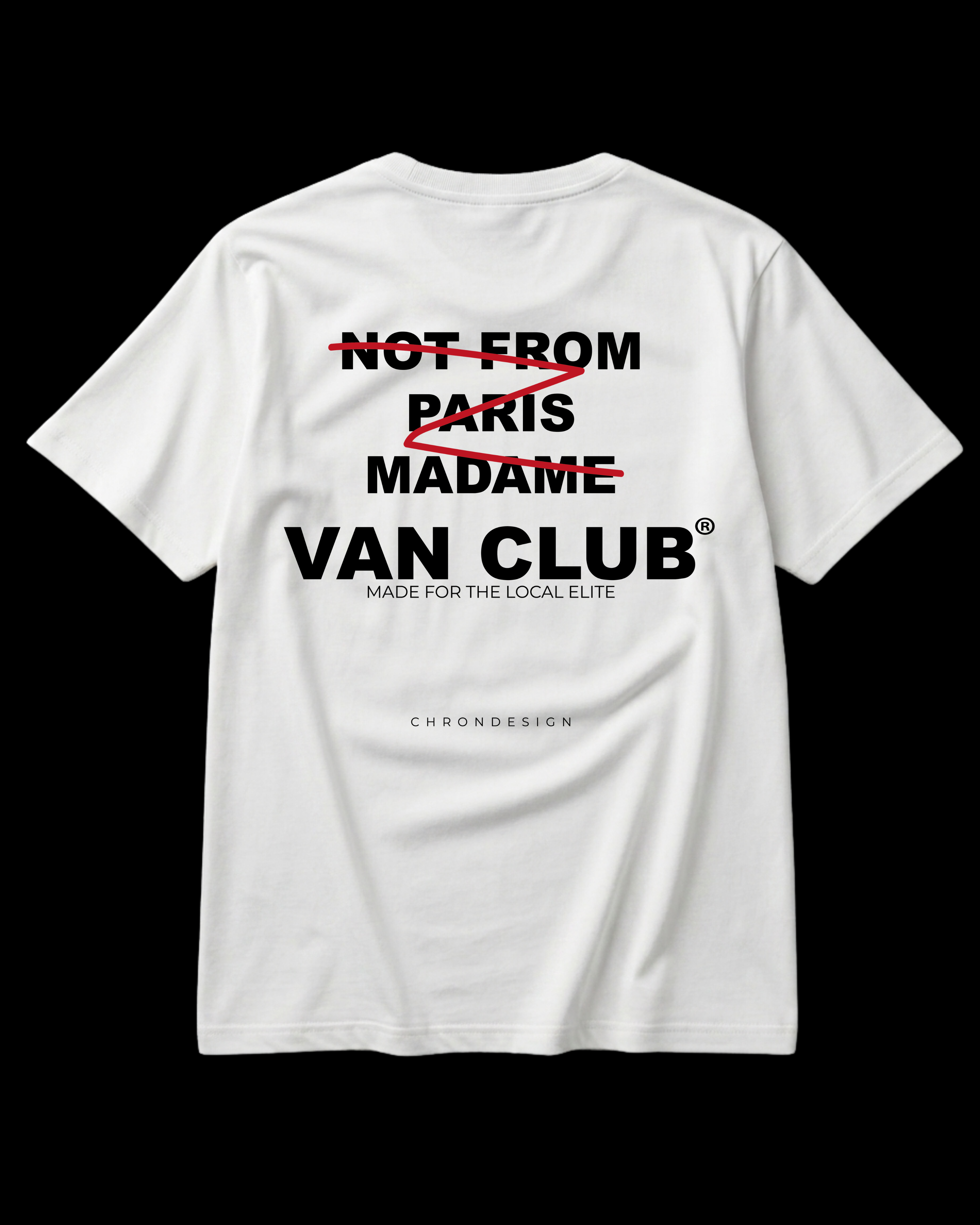 NOTFROM.. Van Club Regular Tee