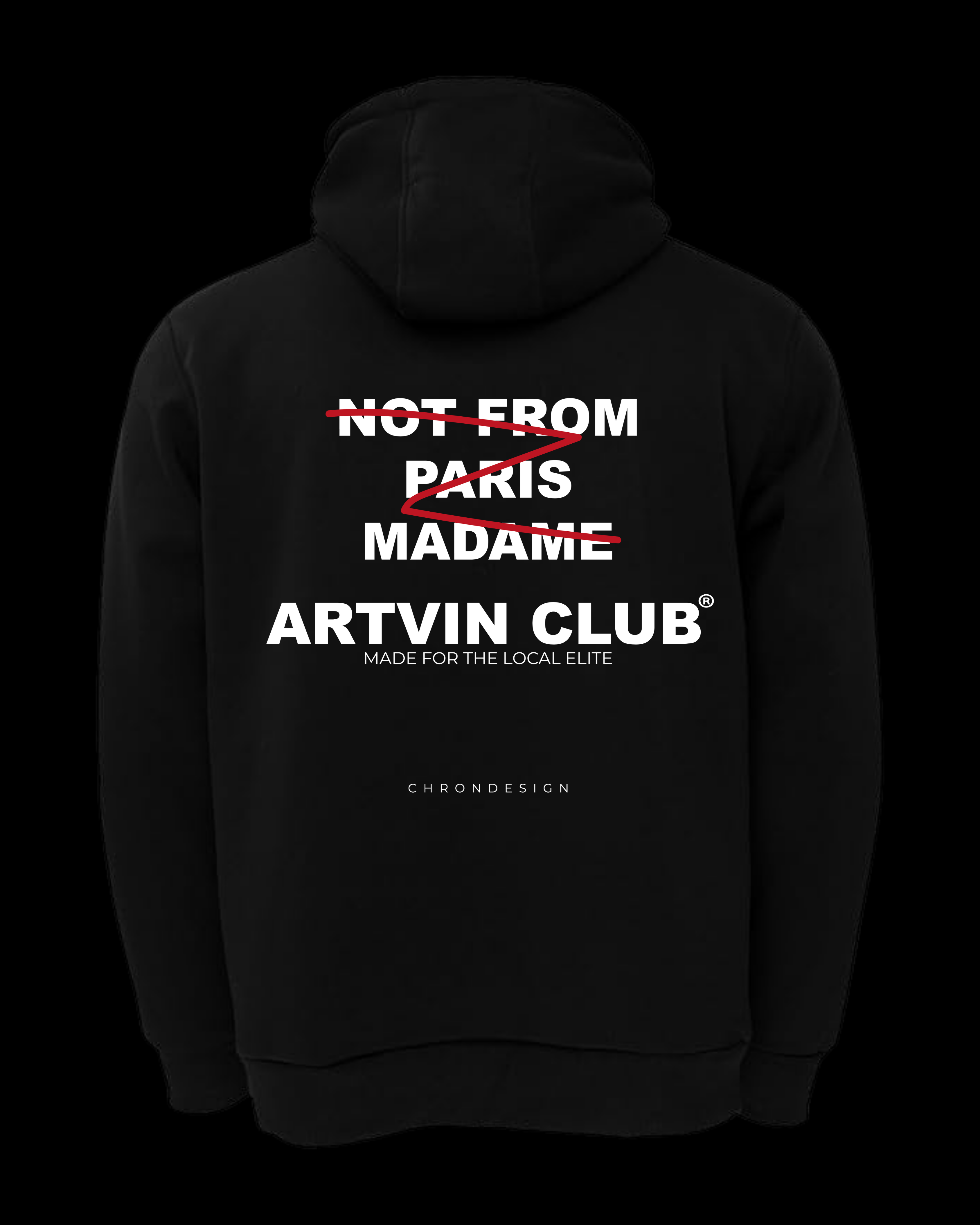 NOTFROM.. ARTVİN Regular Hoodie