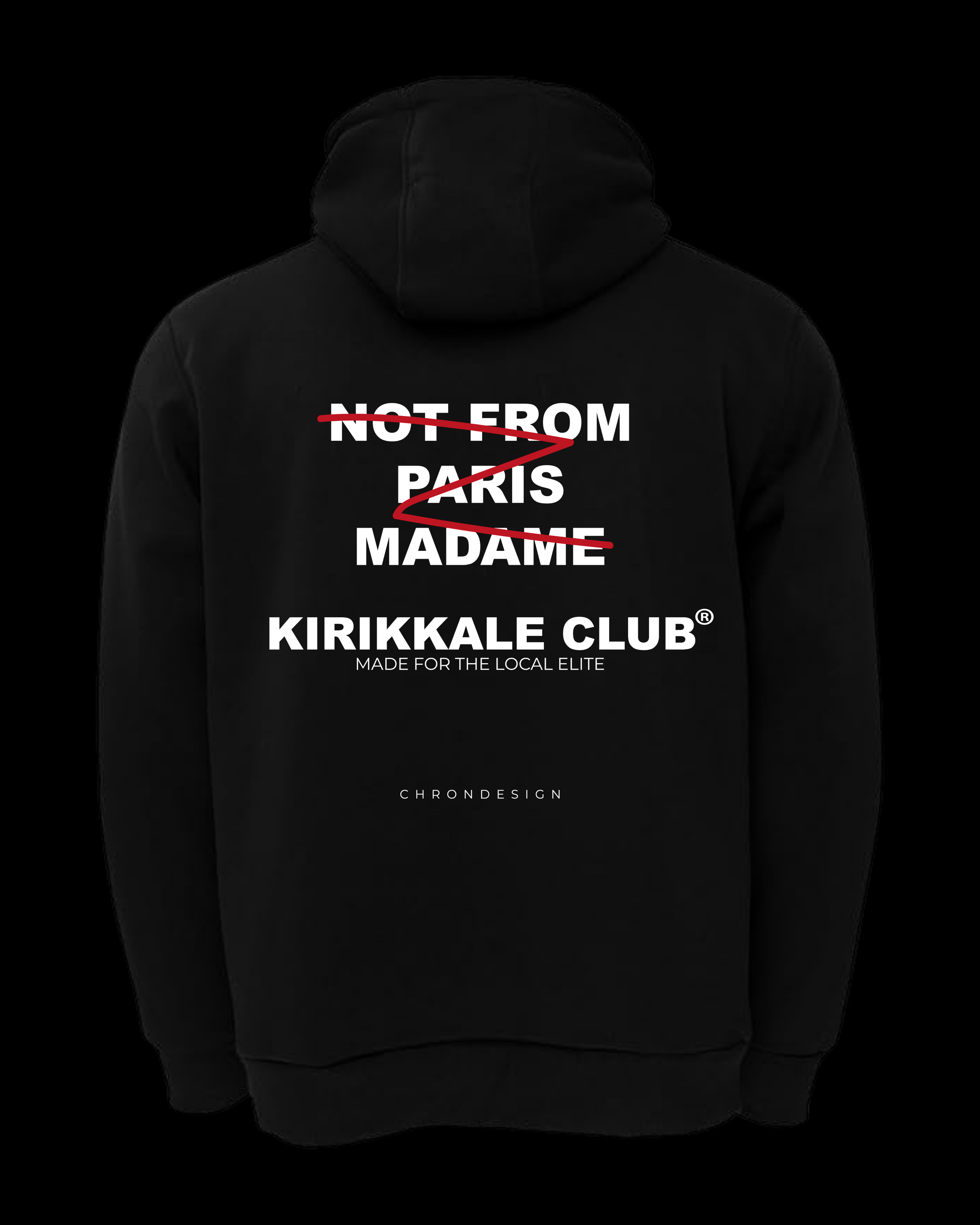 NOTFROM.. KIRIKKALE Regular Hoodie