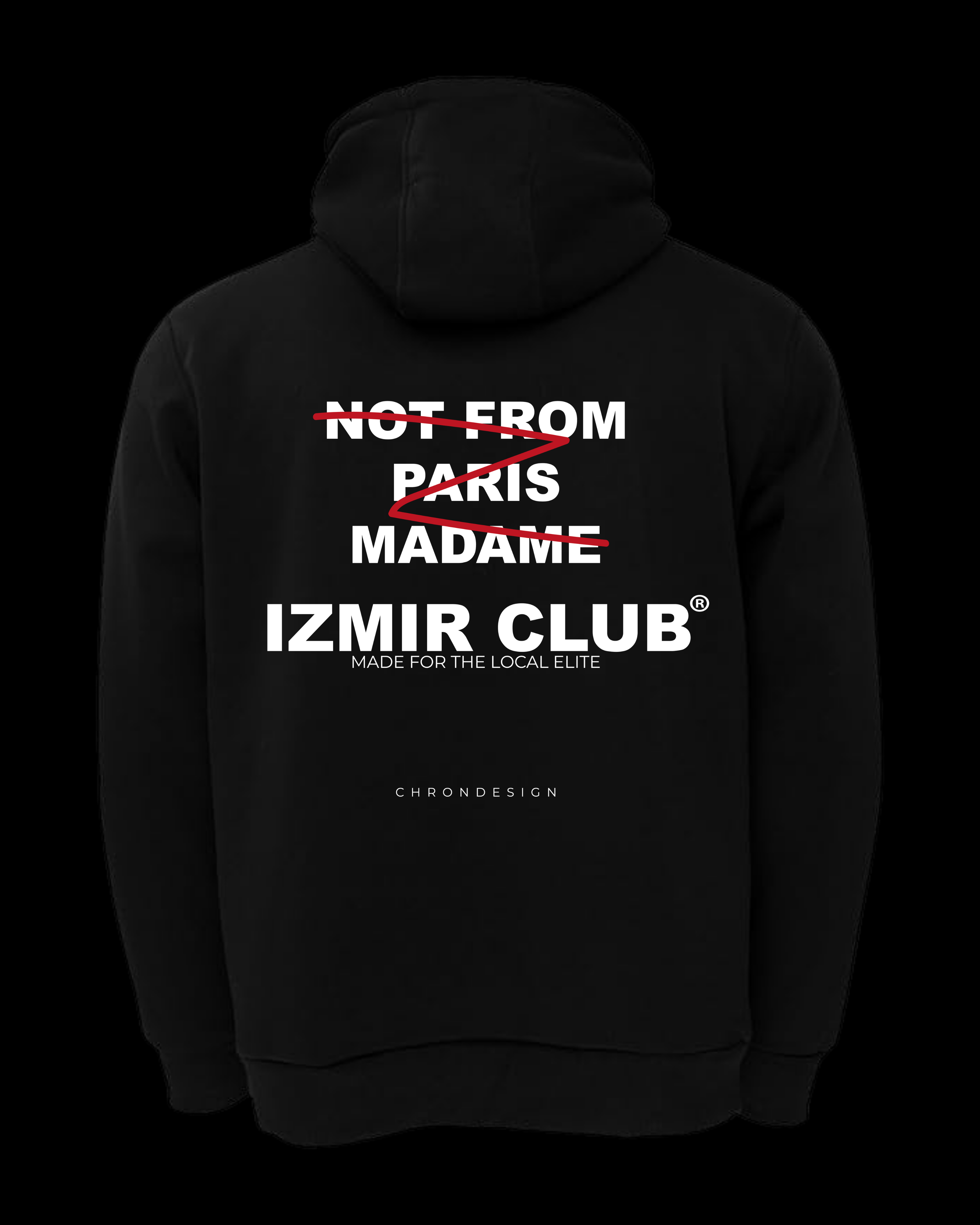 NOTFROM.. İZMİR Regular Hoodie