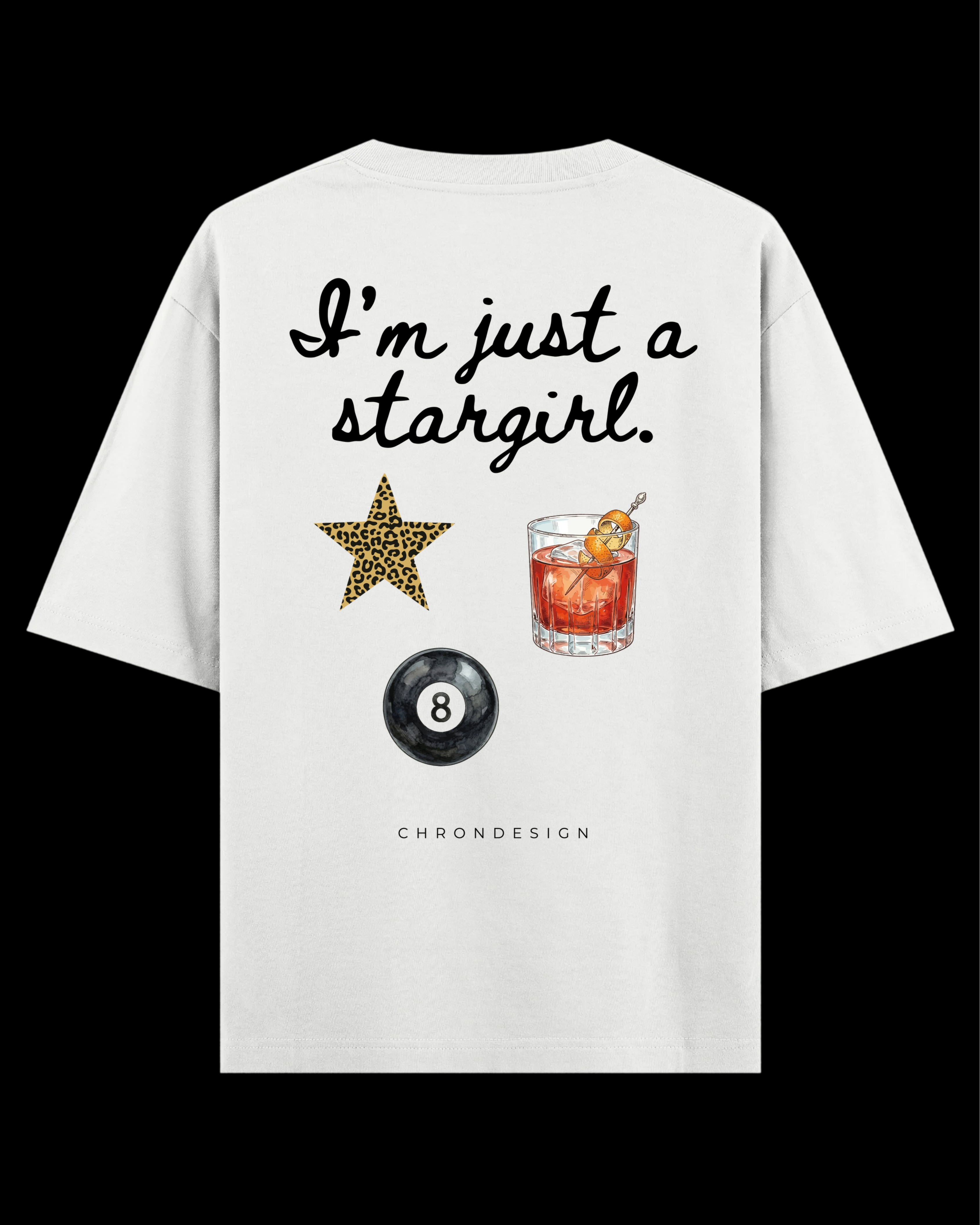 I’M JUST A STARGİRL Oversize Tee