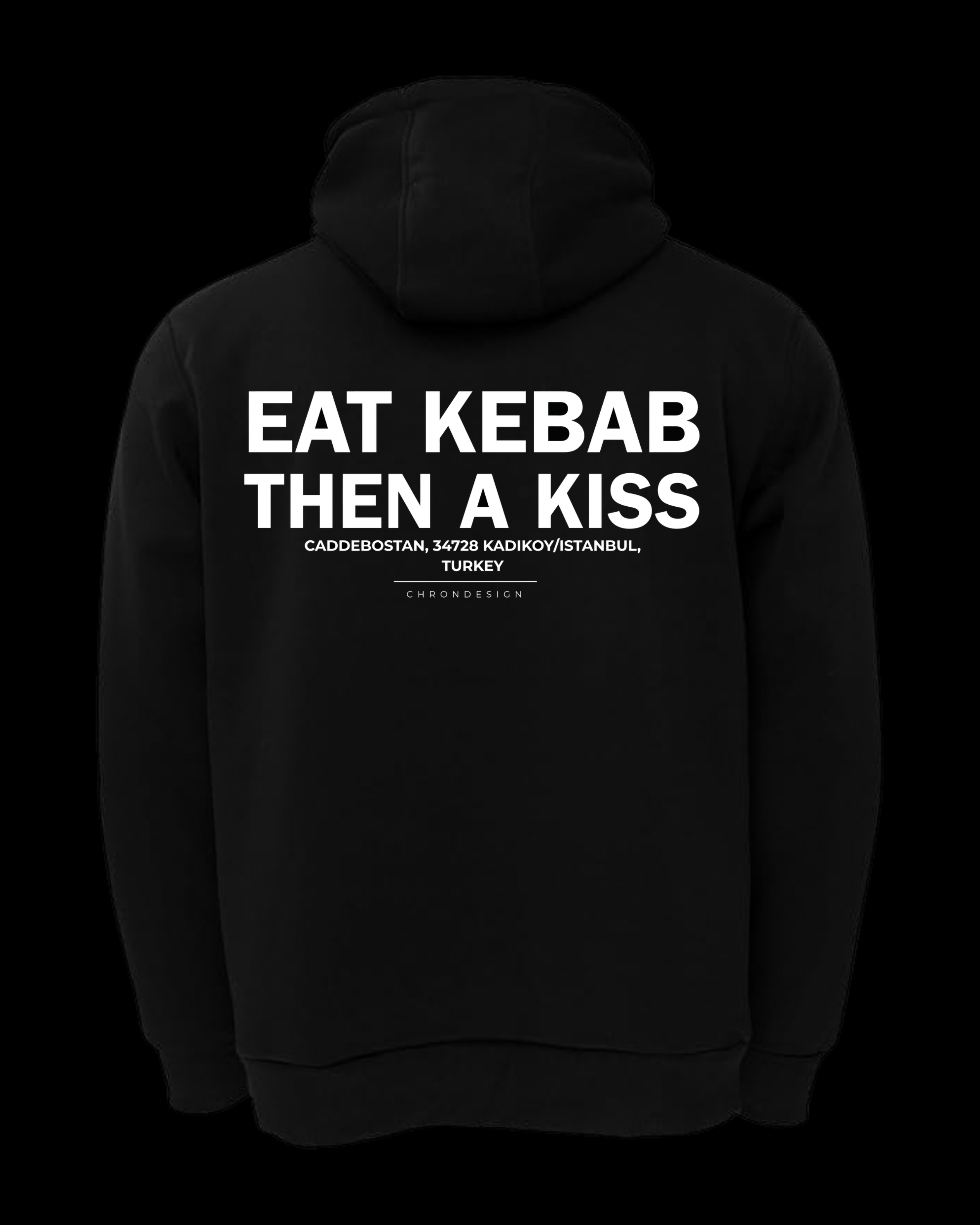 EAT KEBAB THEN A KISS Regular Hoodie