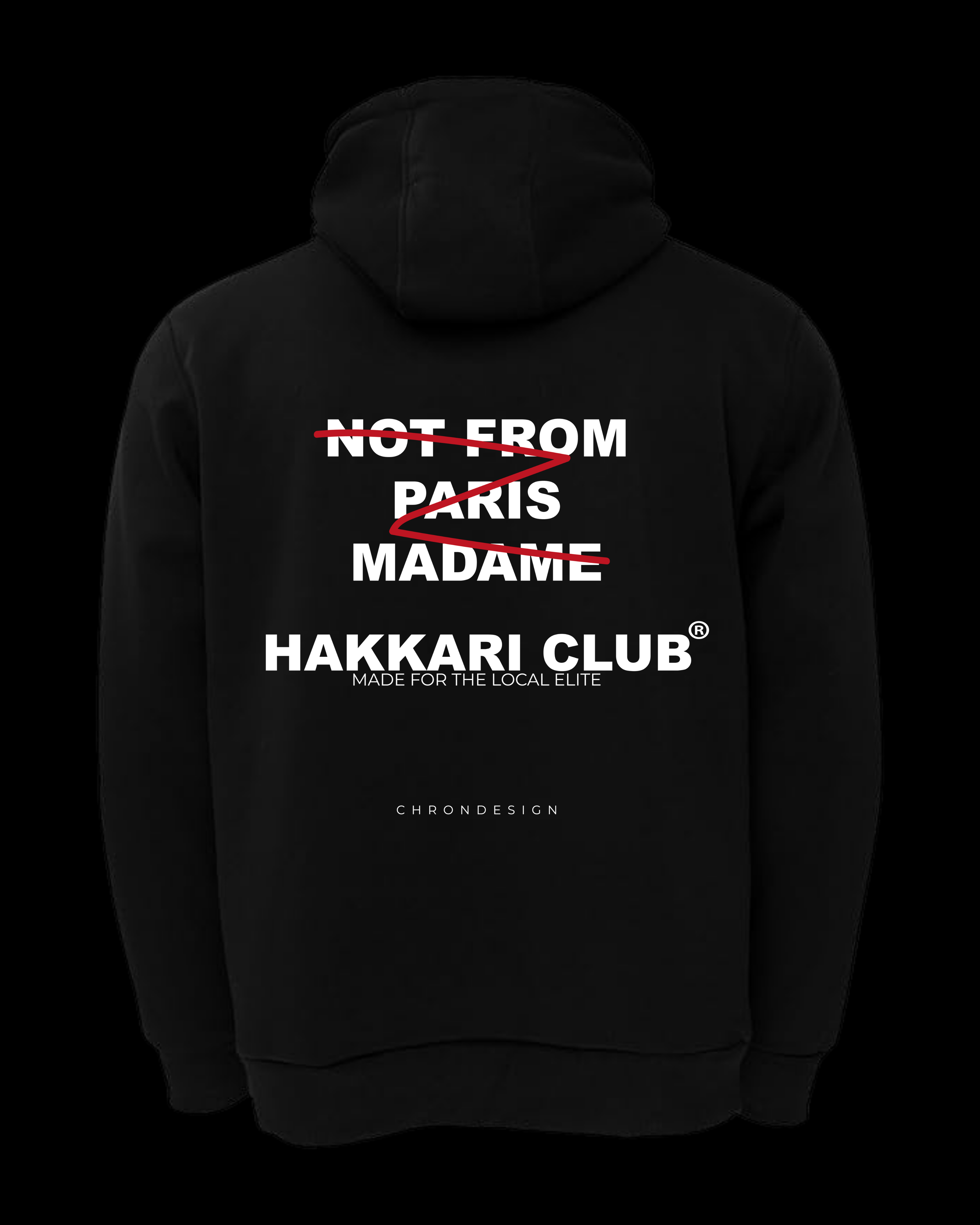NOTFROM.. HAKKARİ Regular Hoodie