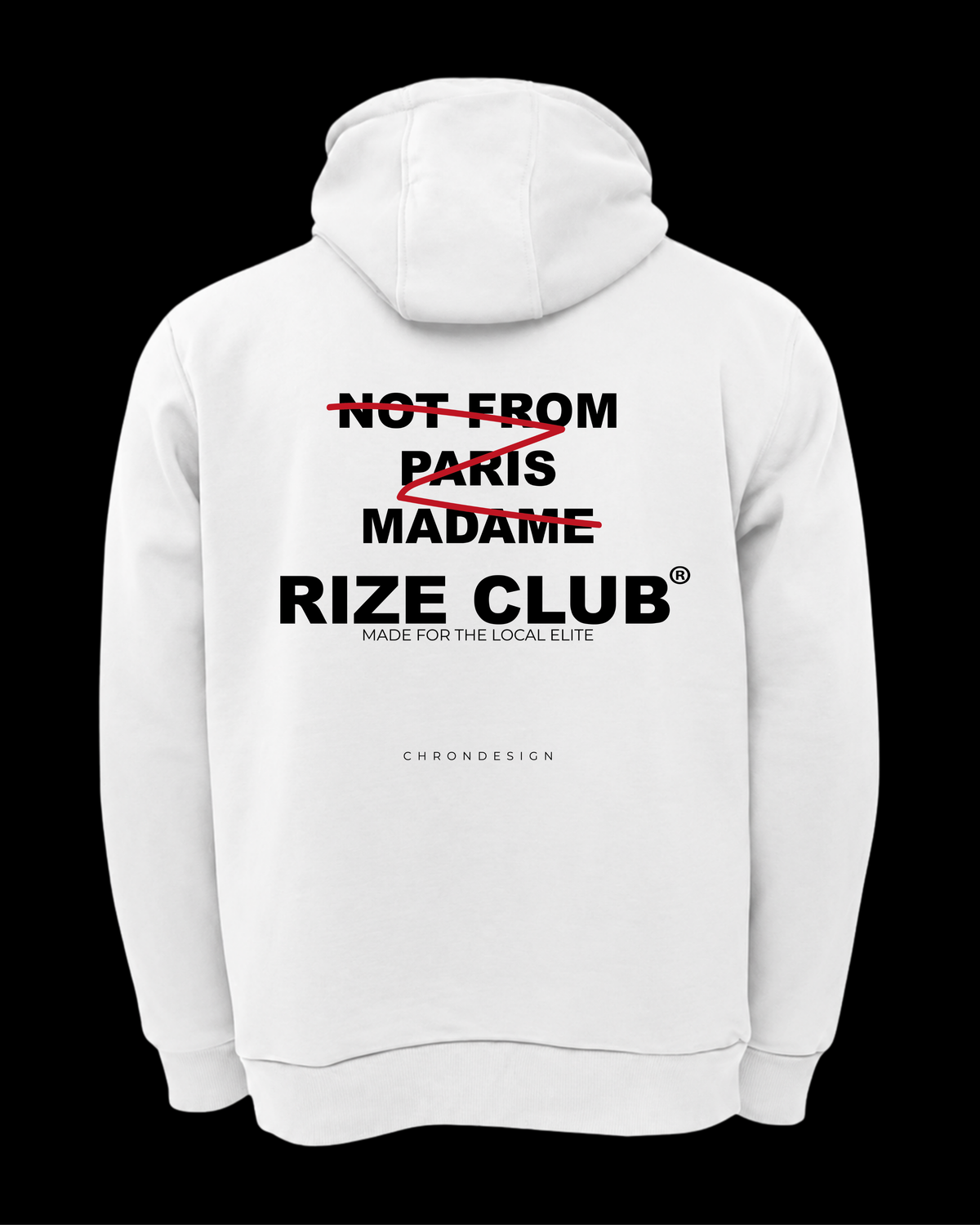 NOTFROM.. RİZE Oversize Hoodie