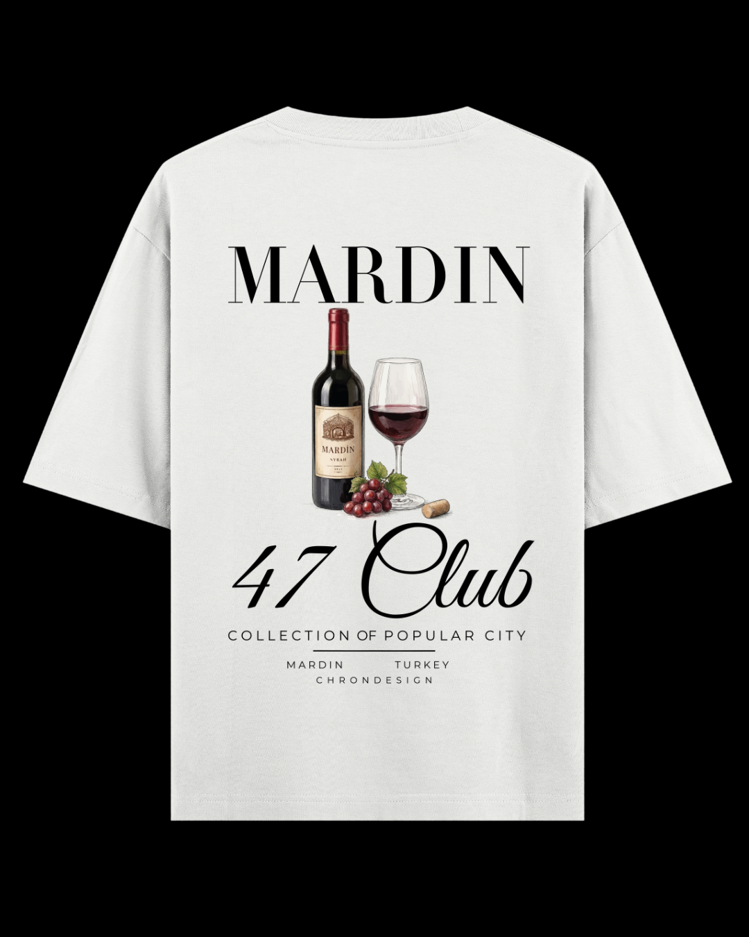 ŞARAP MARDİN Oversize Tee